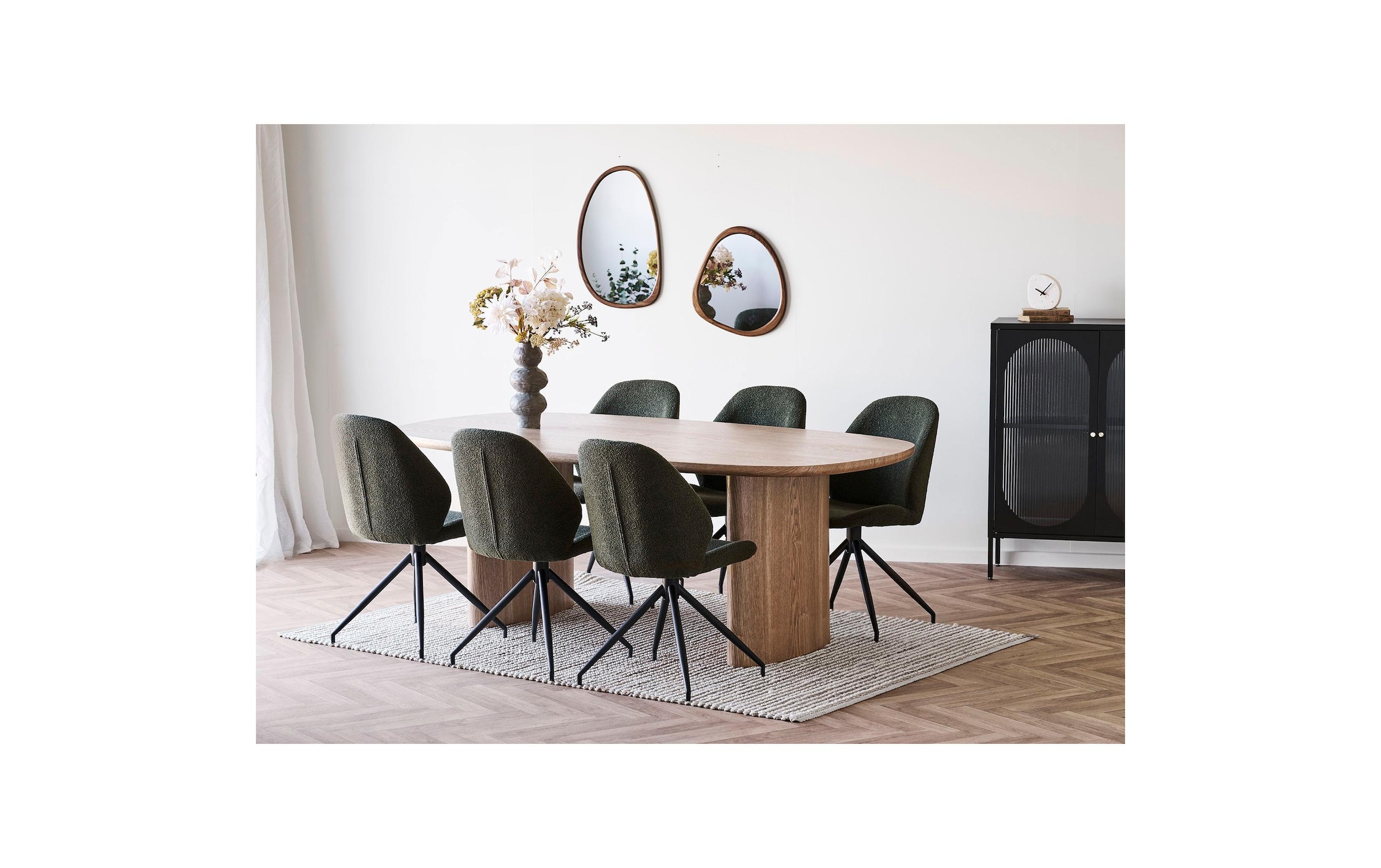 House Nordic Spiegel »Luxon 2 x 44 x 47 cm«