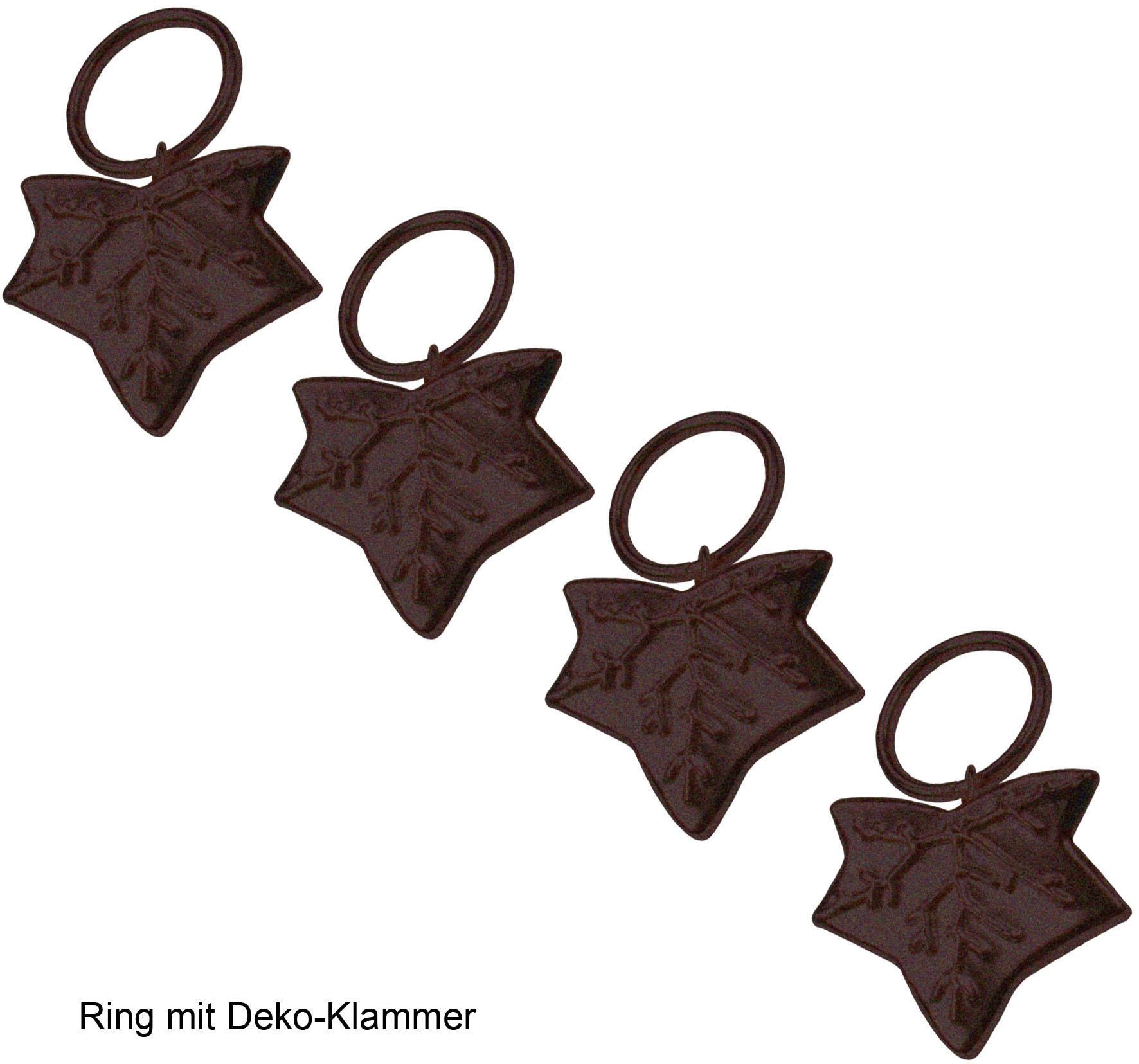 Image of Liedeco Gardinenring "Blatt" für Gardinenstangen Ø 16 mm