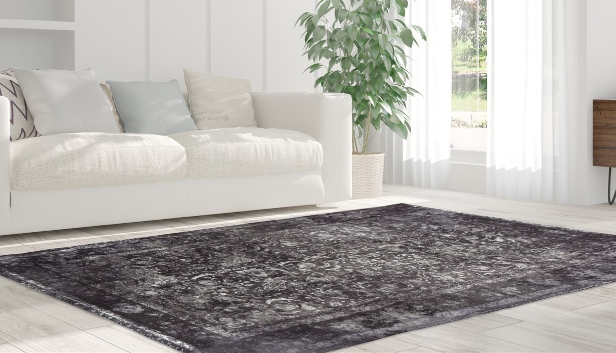 Image of calo-deluxe Teppich "Layata 8035" rechteckig 9 mm Höhe Kurzflor, Wohnzimmer