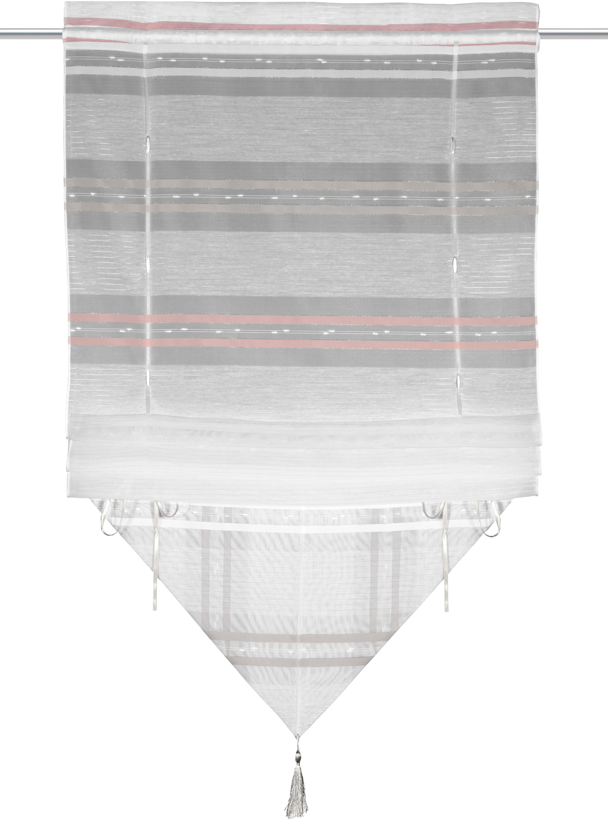 Image of WILLKOMMEN ZUHAUSE by ALBANI GROUP Bändchenrollo »Jara«, mit Stangendurchzug, Bändchenrollo bei Ackermann Versand Schweiz