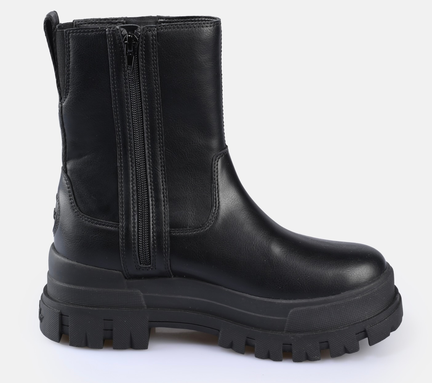 Buffalo Bottes de motard »Aspha Bootie Zip«  bottines à plateforme, bottines avec semelle intérieure en mousse à mémoire de forme