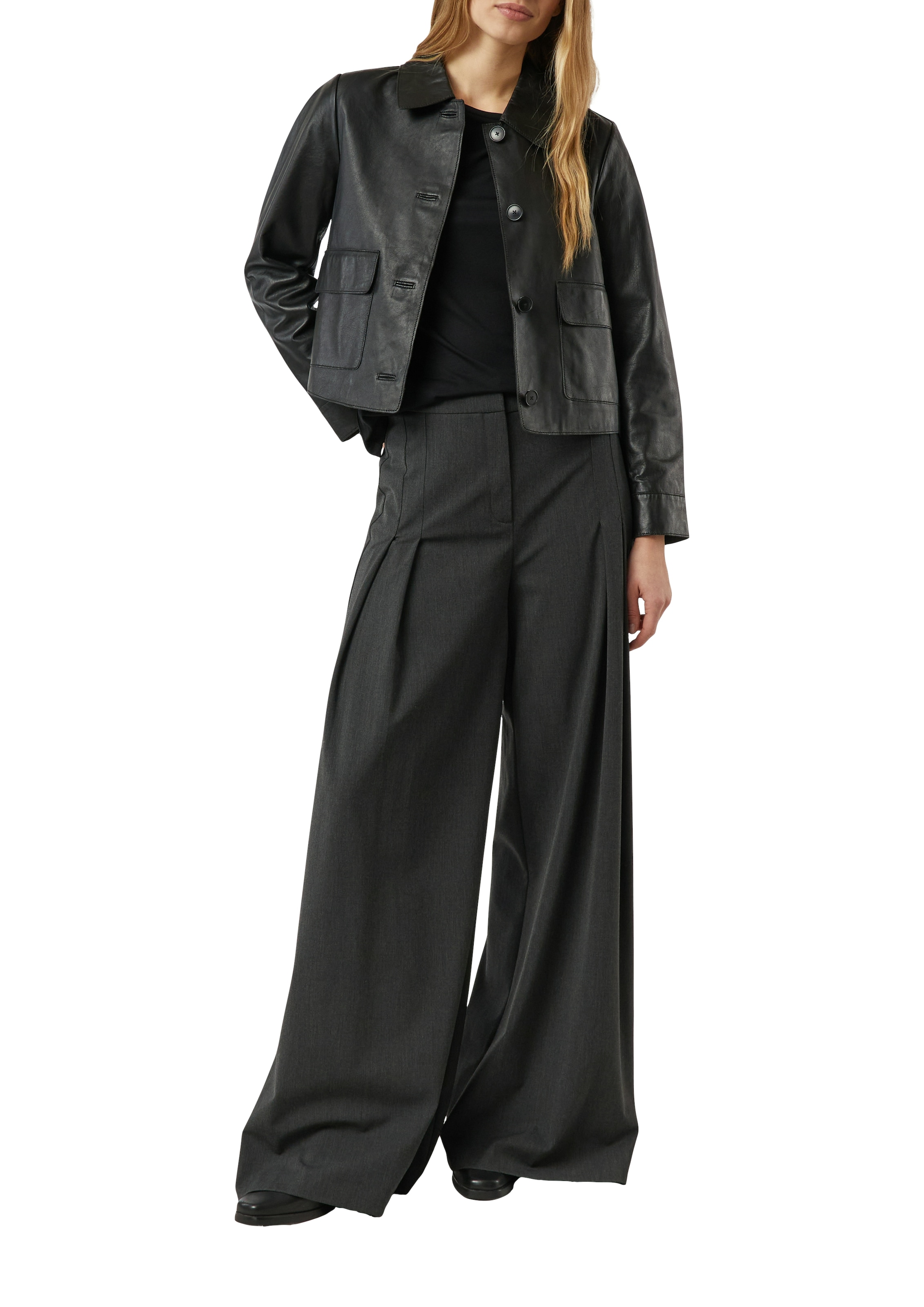 Comma T-Shirt halbarm, mit U-Boot.Ausschnitt