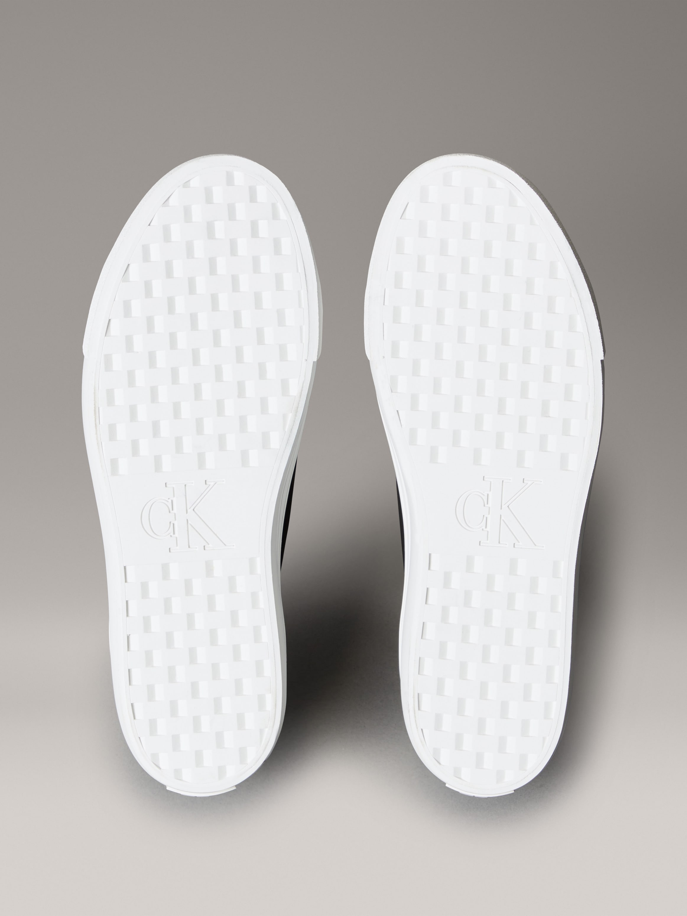 Calvin Klein Jeans Plateausneaker »VULC FLATF LACE UP LTH CK«  Schnürschuh, Halbschuh, Freizeitsneaker mit CK-Logo