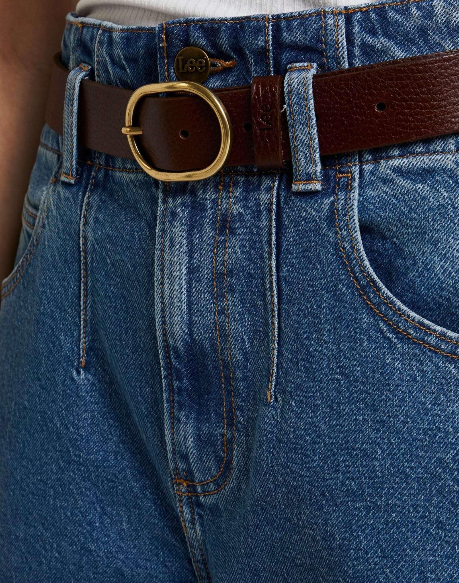 Lee® Hüftgürtel »Lee Gürtel Wide Leather Belt«
