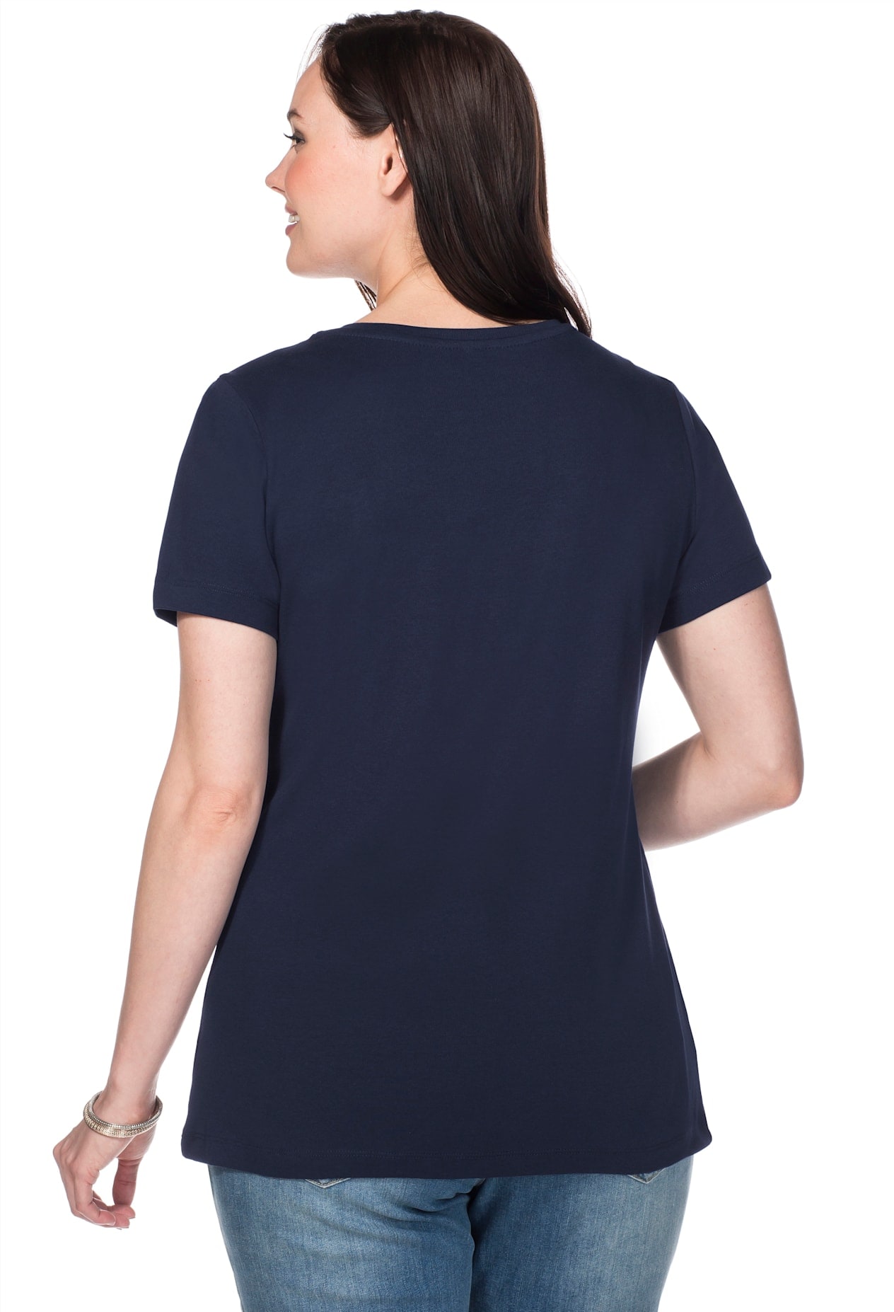 Sheego T-Shirt »T-Shirt«, (1 tlg.)