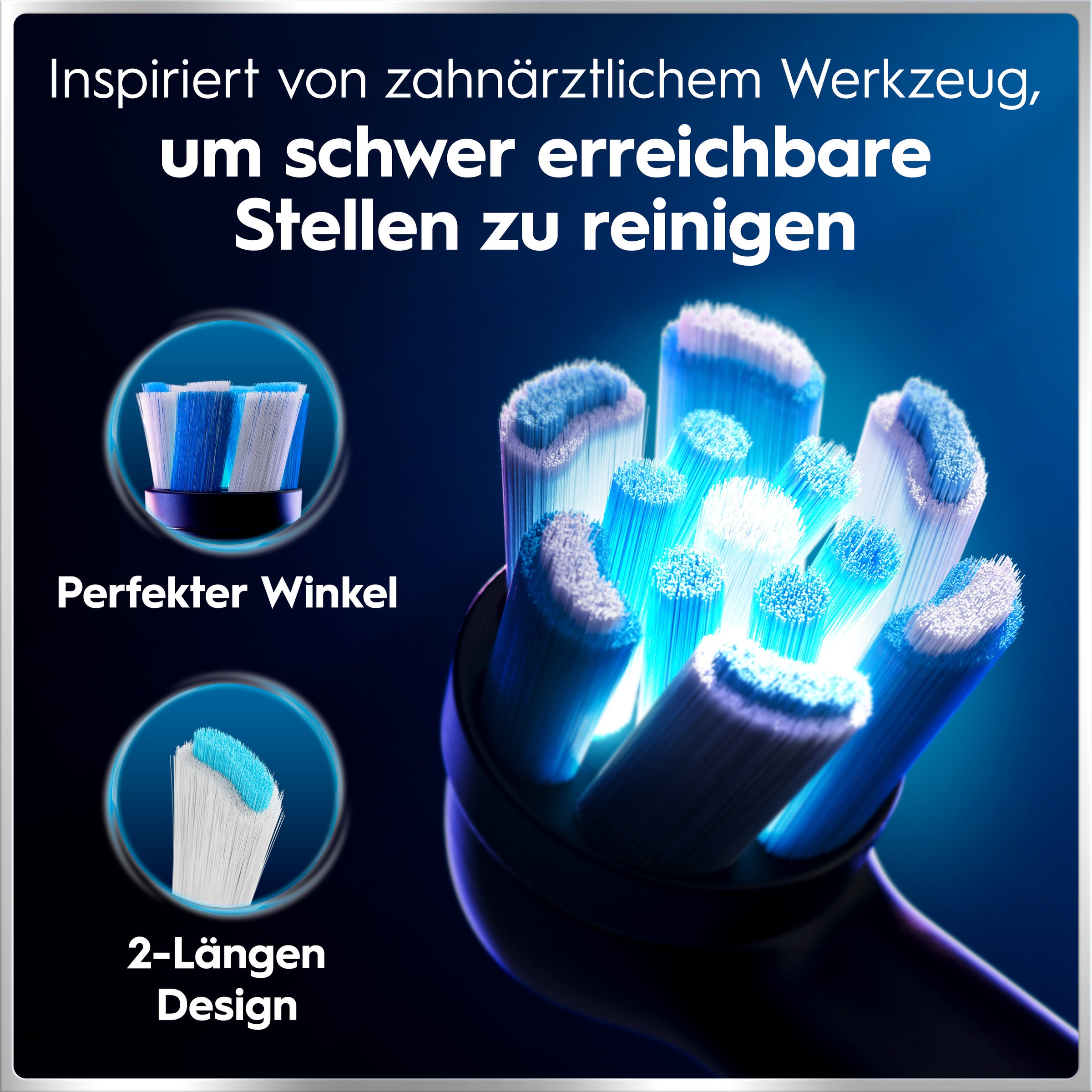 Oral-B Elektrische Zahnbürste »iO Series 6 N« 2 Stk. Aufsteckbürsten Magnet-Technologie, Display & Reiseetui