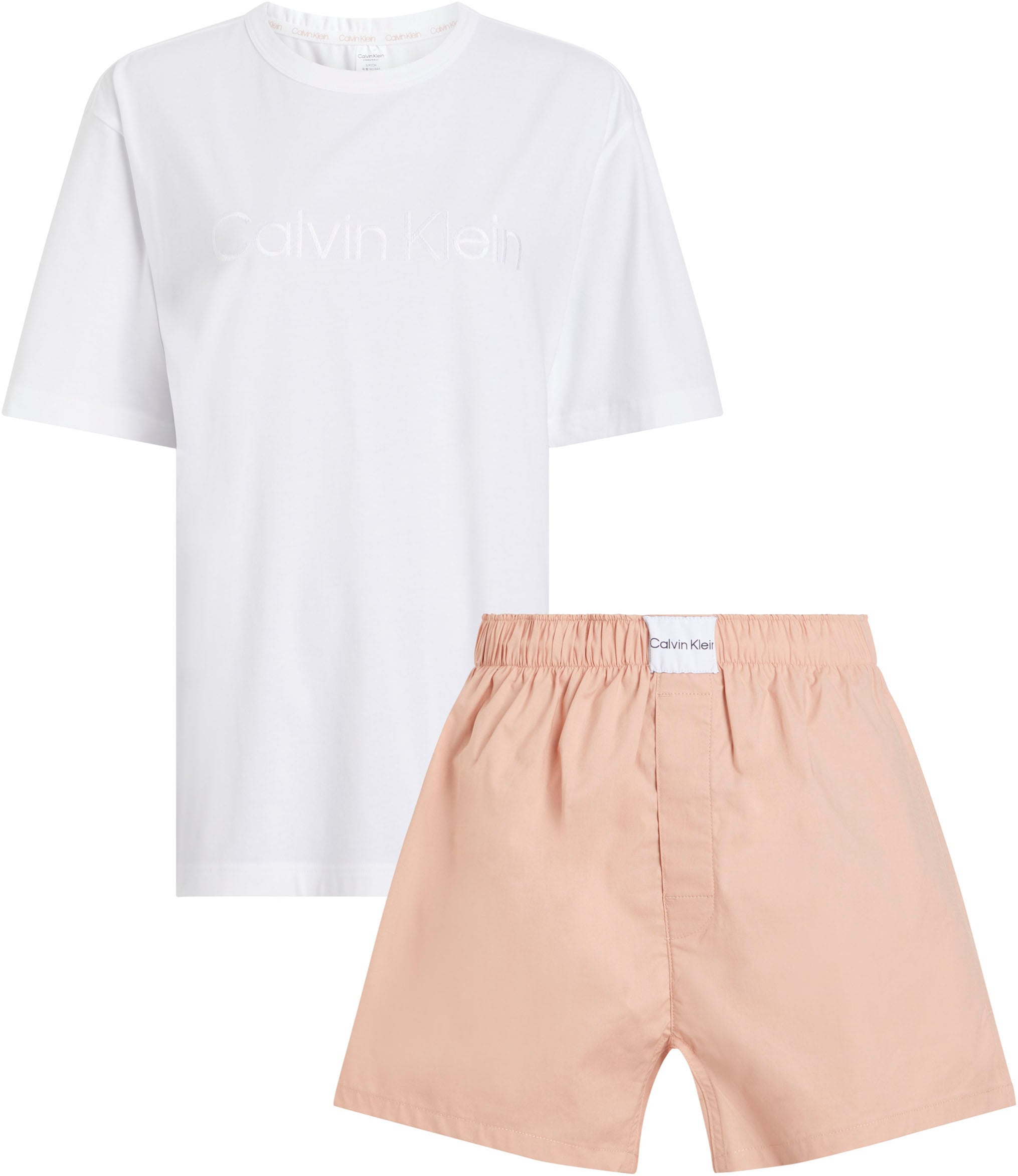 Calvin Klein Underwear Pyjama »S/S SHORT SET«, (Set, 2 tlg.), mit ...