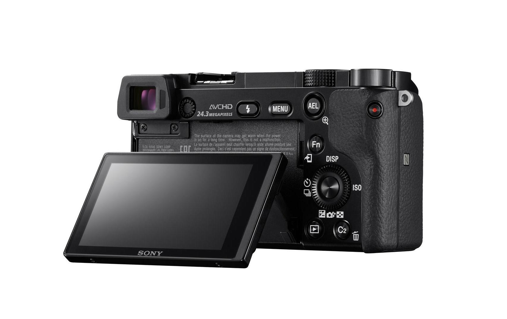 Sony Objektivkamera »Alpha 6000 Kit 16-50 Schwarz«