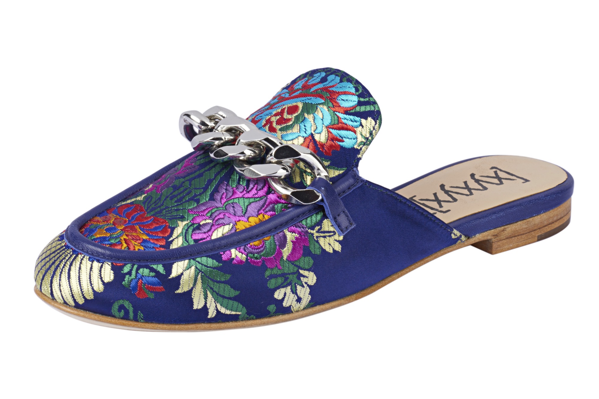 Sabot in Brokat-Optik