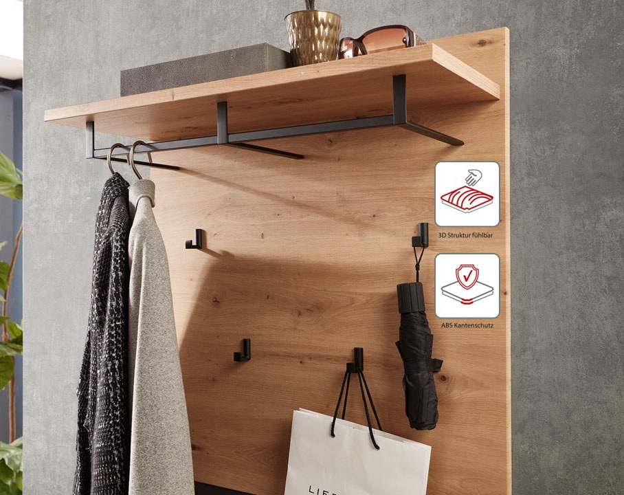 Innostyle Garderoben-Set »MEMPHIS« Komplett-Set, 5 Stk. tlg.