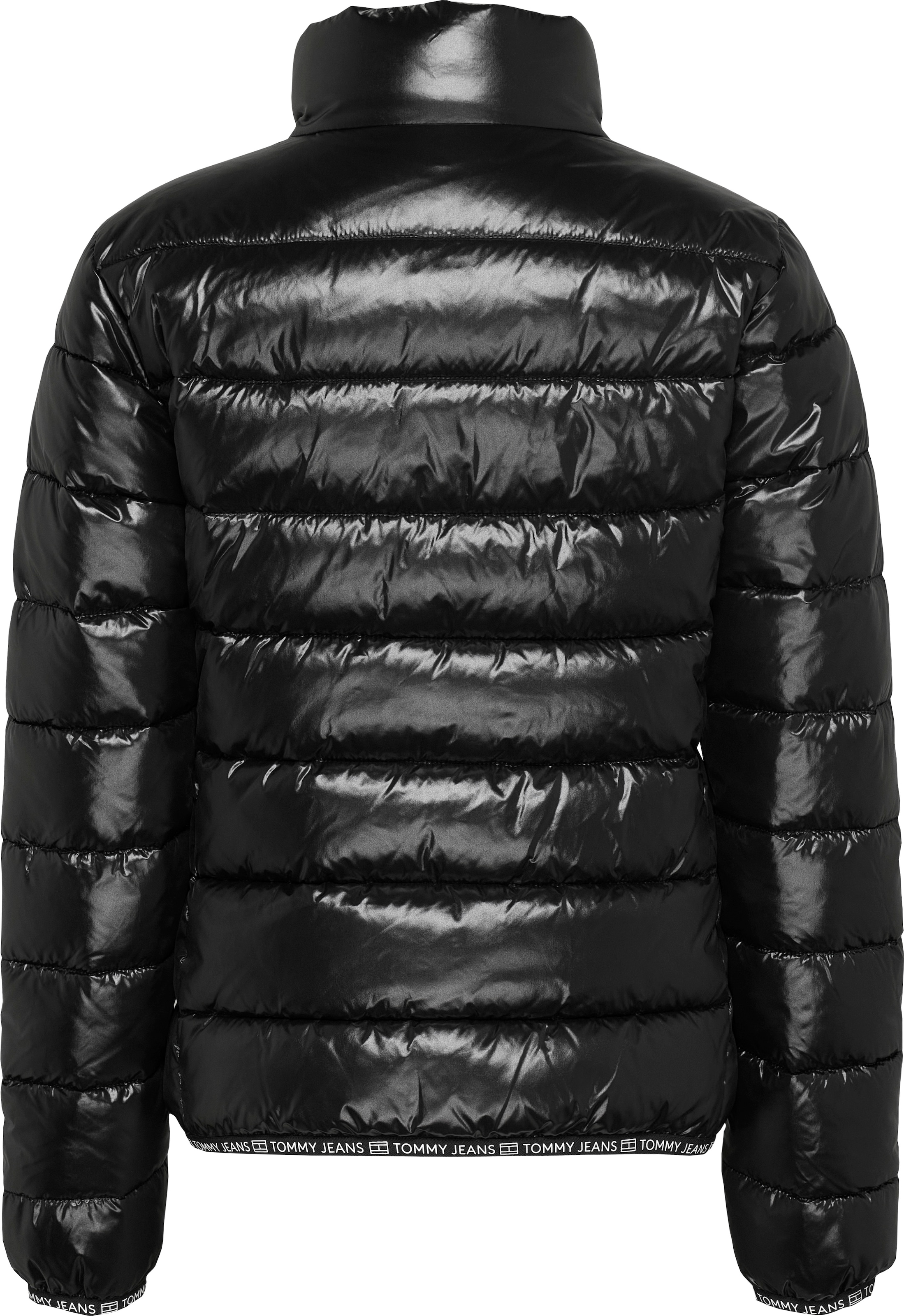 Tommy Jeans Steppjacke »TJW ESSENTIAL TAPE JACKET EXT«, in glänzender Optik, mit Wattierung