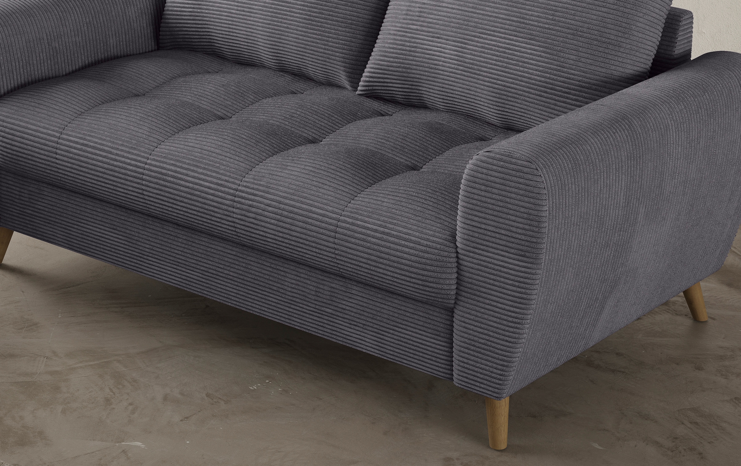 Mr. Couch 2,5-Sitzer »Blackburn II«, Mit Kaltschaumpolsterung bis 140 kg belastbar
