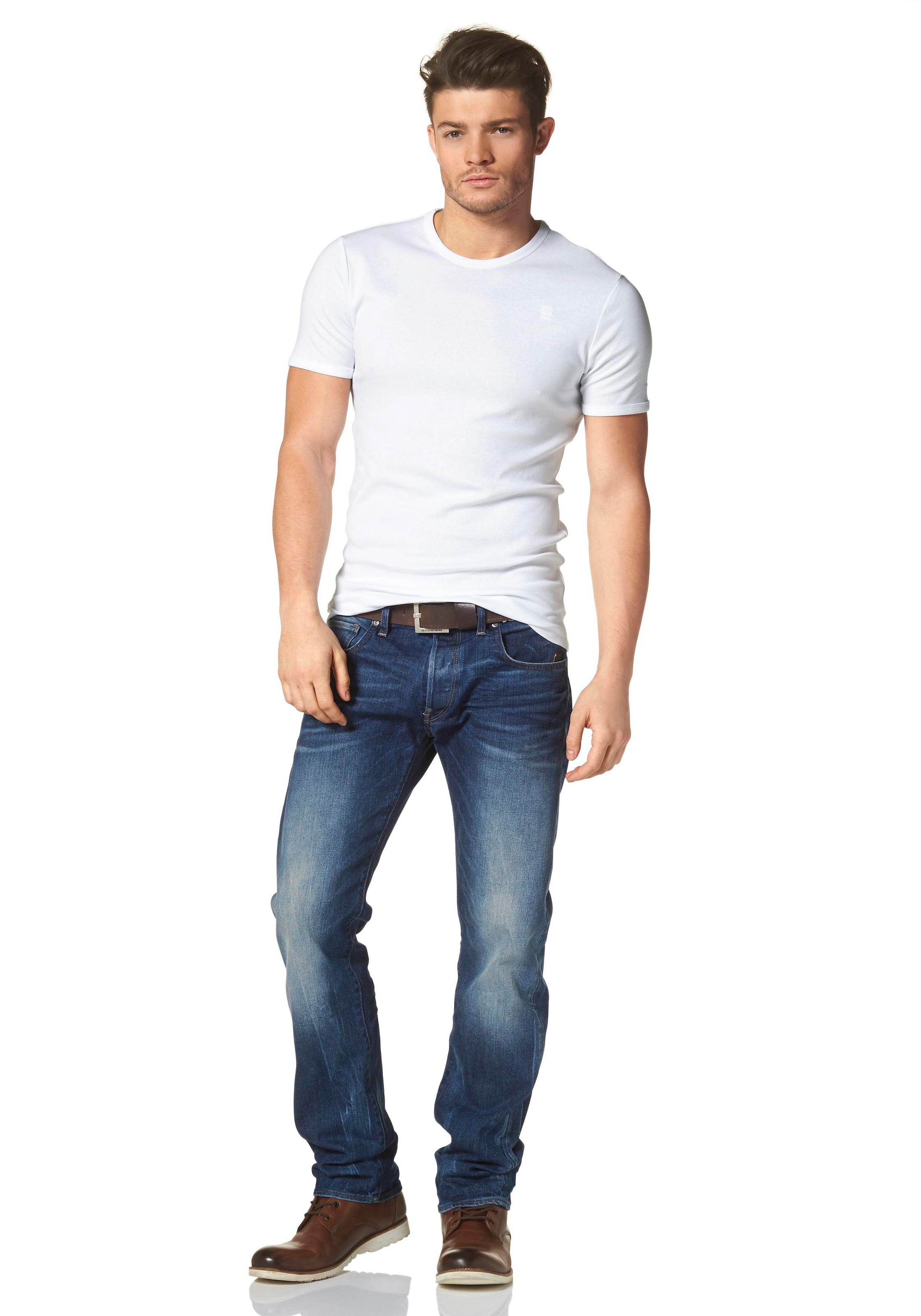 G-STAR T-Shirt, (Packung, 2er-Pack)
