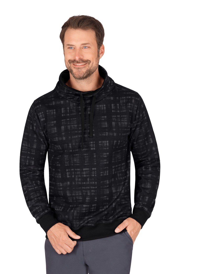 Image of Trigema Sweatshirt, mit Umschlagkragen bei Ackermann Versand Schweiz