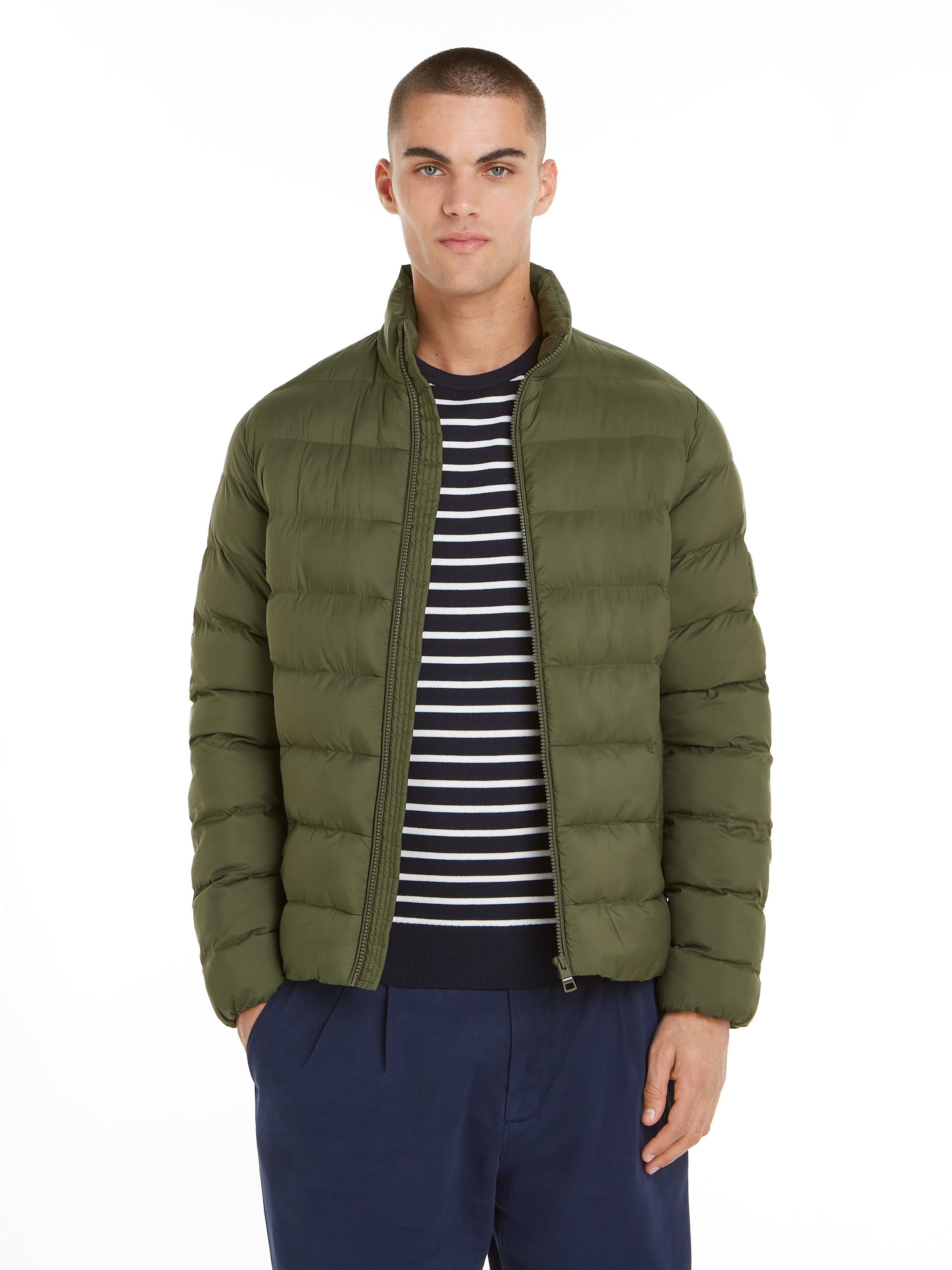 Tommy Hilfiger Steppjacke »MID WEIGHT STAND COLLAR JACKET«