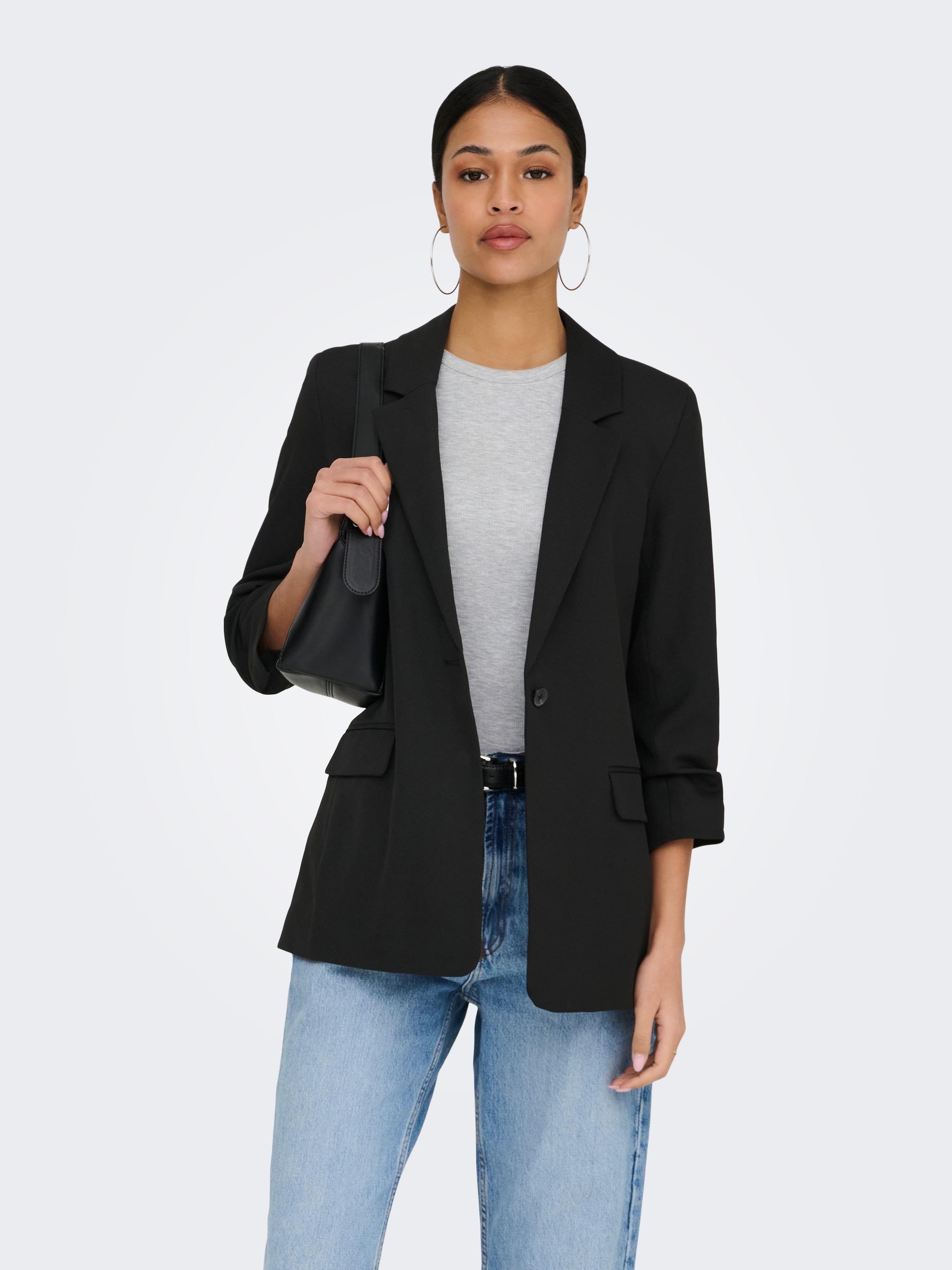 JDY Blazer long »JDYELIZA 3/4 BLAZER TLR« mit Stretch