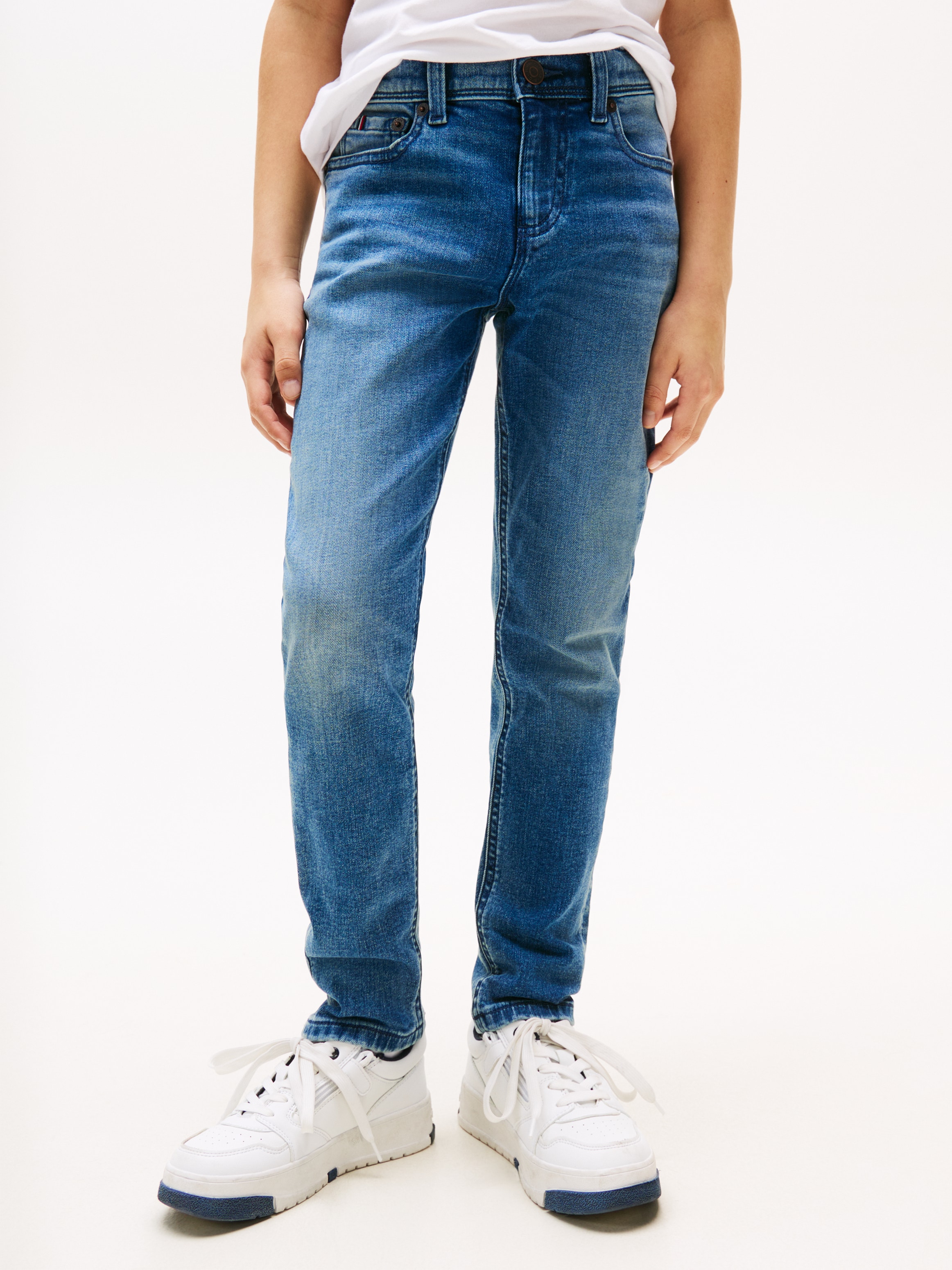 Image of Tommy Hilfiger Slim-fit-Jeans "SCANTON VINTAGE DENIM" für Kinder bis 16 Jahre, n cooler Waschungi
