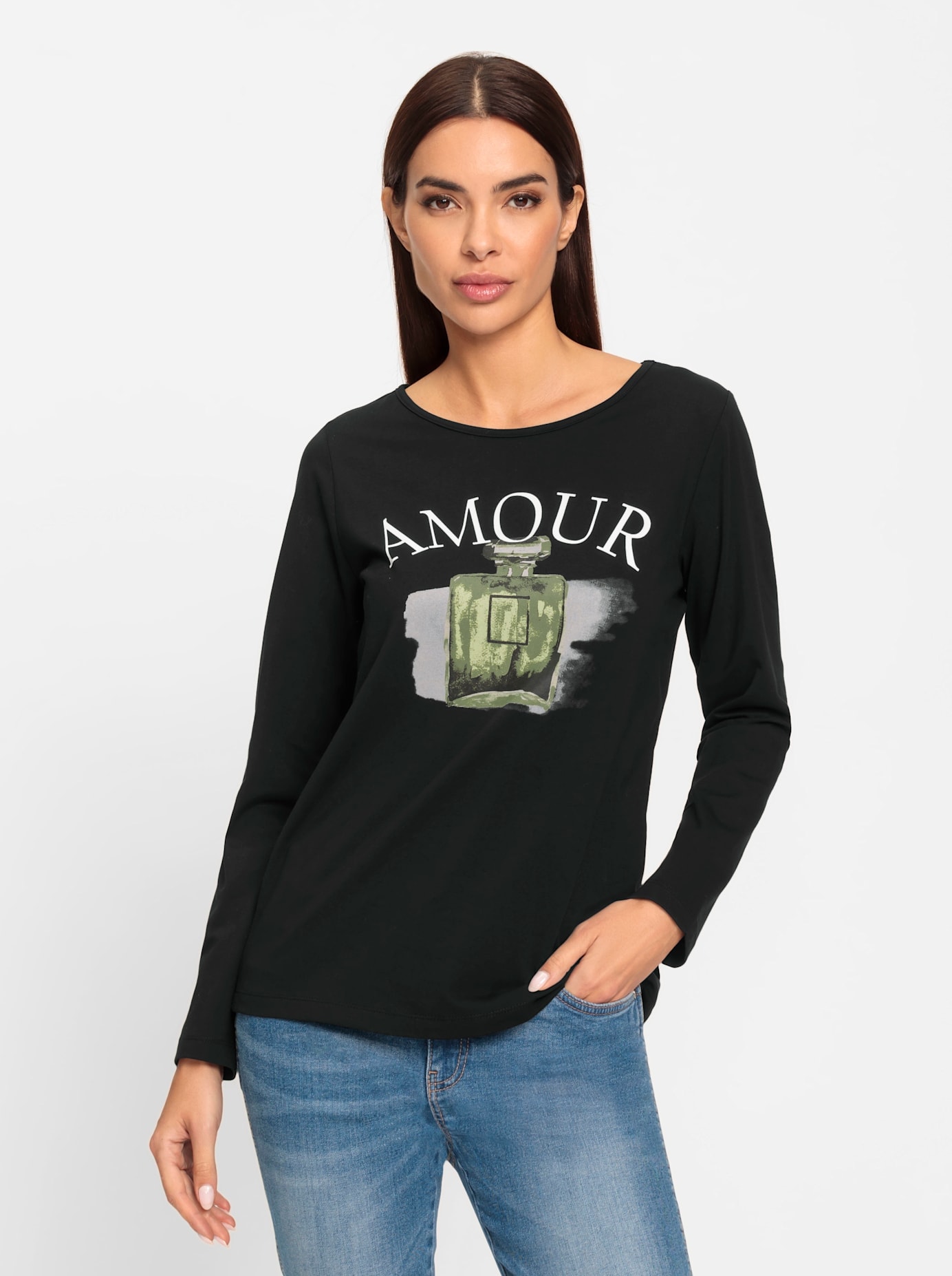 heine Langarmshirt »Shirt«, (1 tlg.)