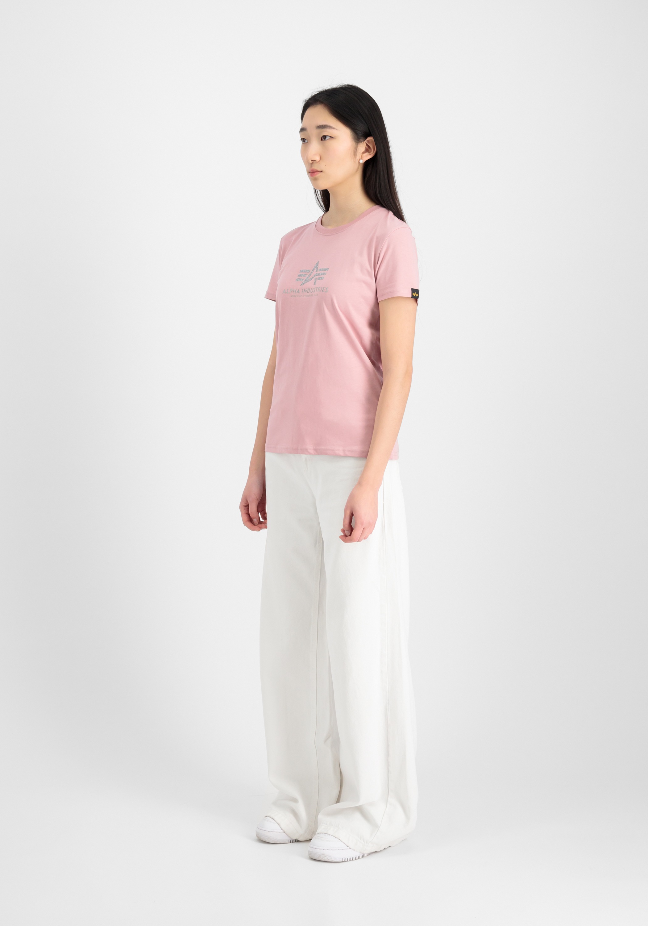 Alpha Industries T-Shirt »New Basic T-Shirt BL Glitter W«