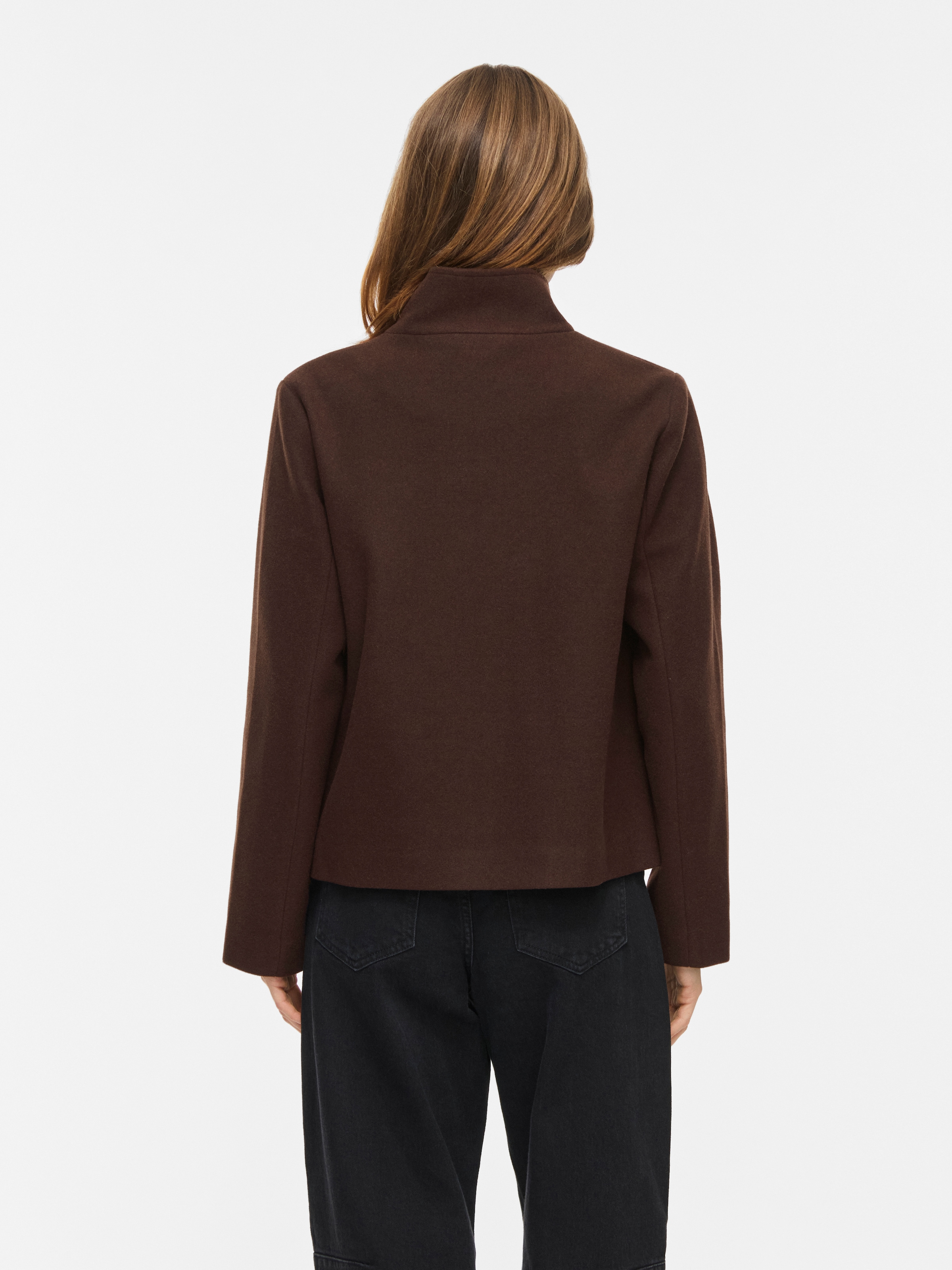 Vila Veste courte »VICLAUDIA L/S HIGH NECK SHORT JKT- NOOS« fibre synthétique