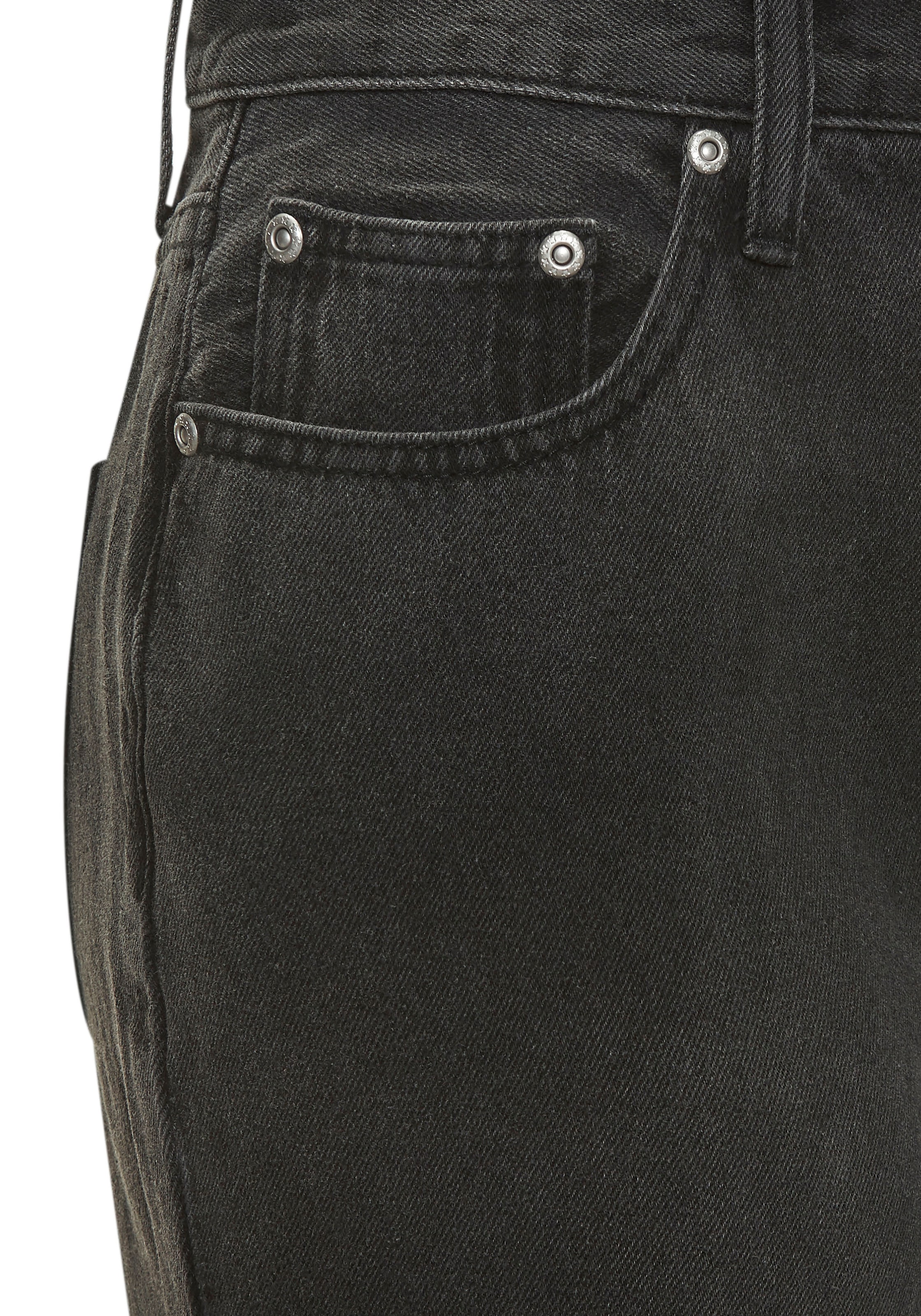 LASCANA Weite Jeans, mit hohem Bund und 5-Pocket-Style, Wide-Leg Jeans