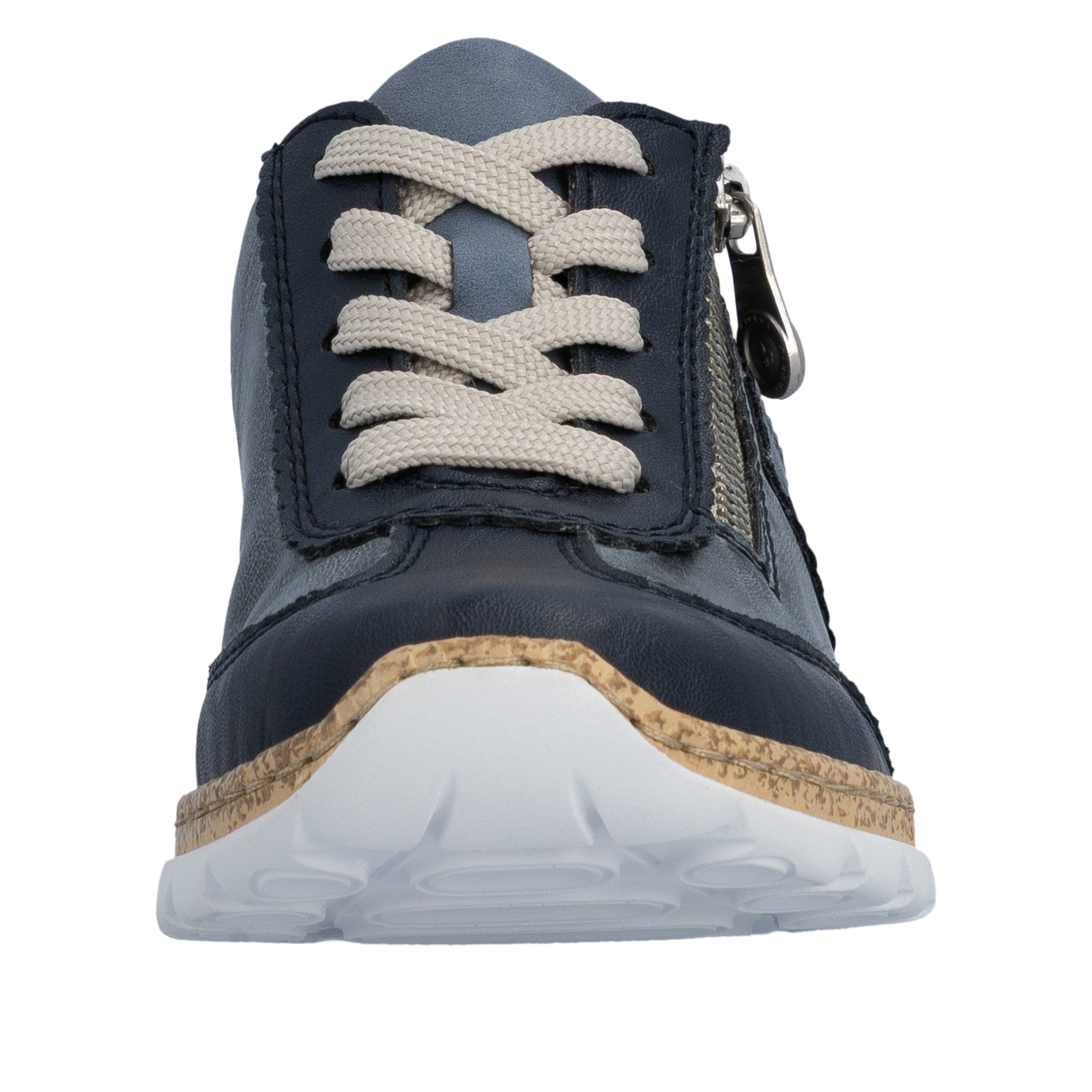 Rieker Sneaker  Schnürschuh, Halbschuh, Casual-Sneaker mit Reissverschluss