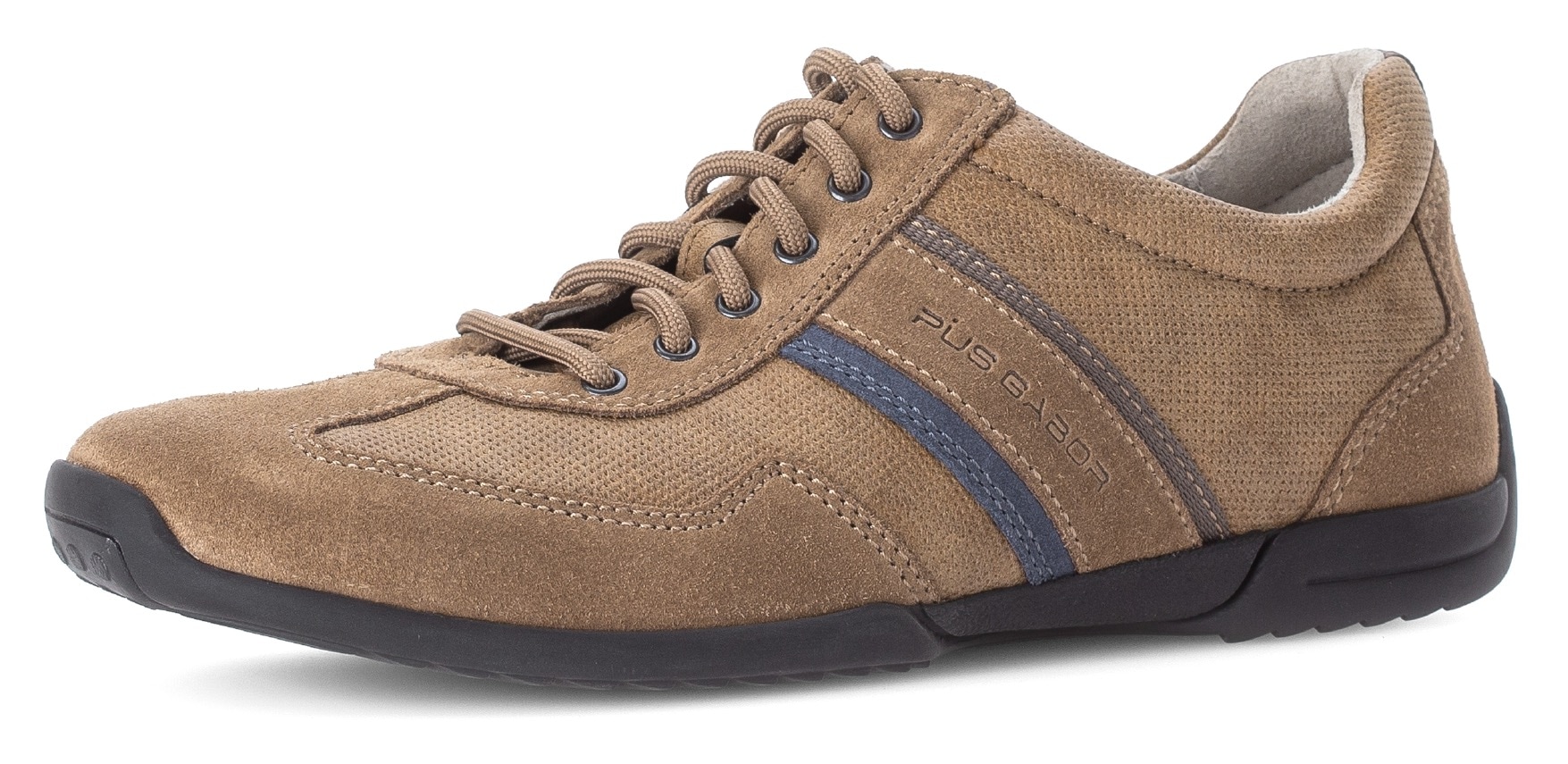 Image of Pius Gabor Sneaker, Freizeitschuh, Halbschuh, Schnürschuh mit Logo, Weite G (=weit)