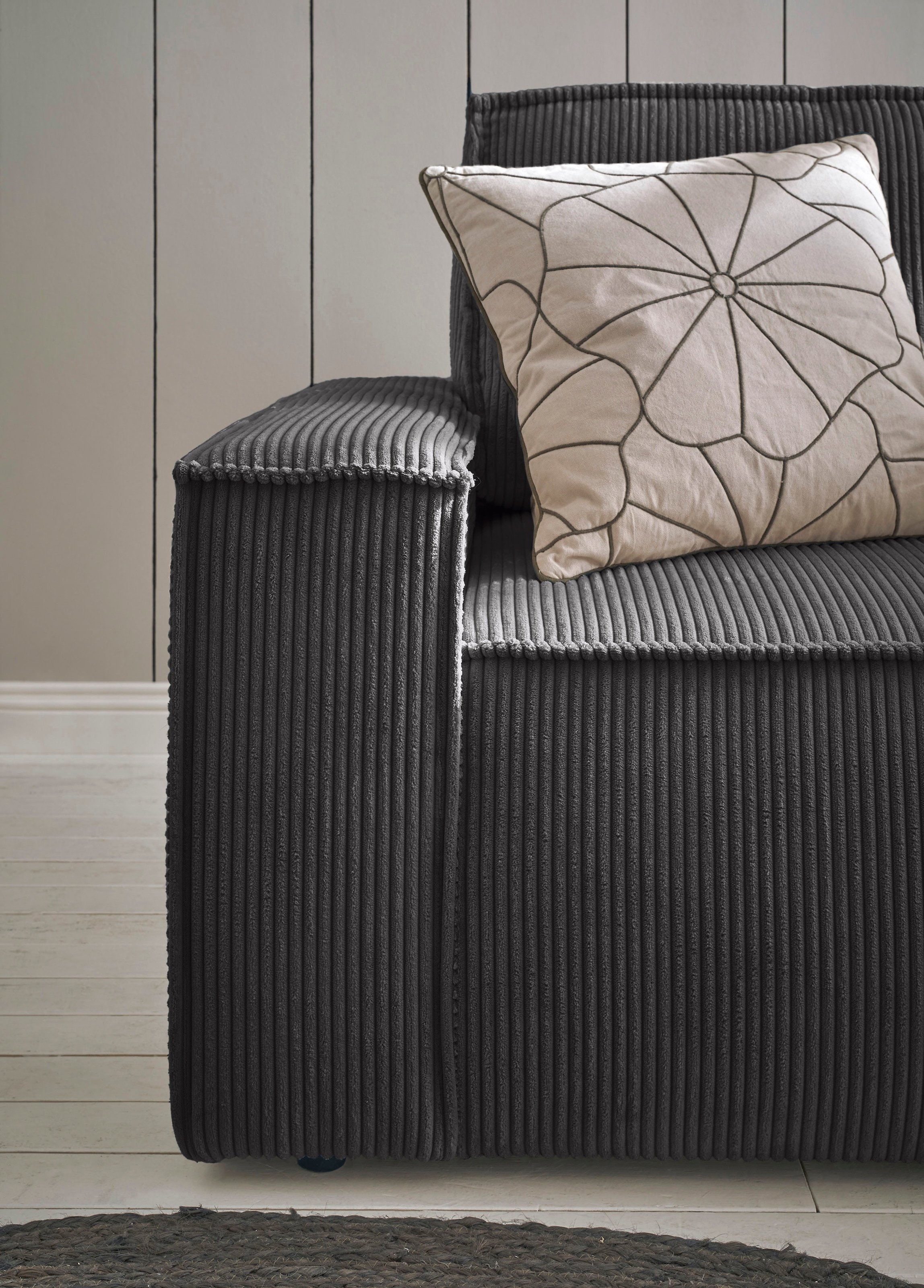 Home affaire Sessel »SHERWOOD« Loveseat und Hocker im Set, passend zur Polster-Serie SHERWOOD