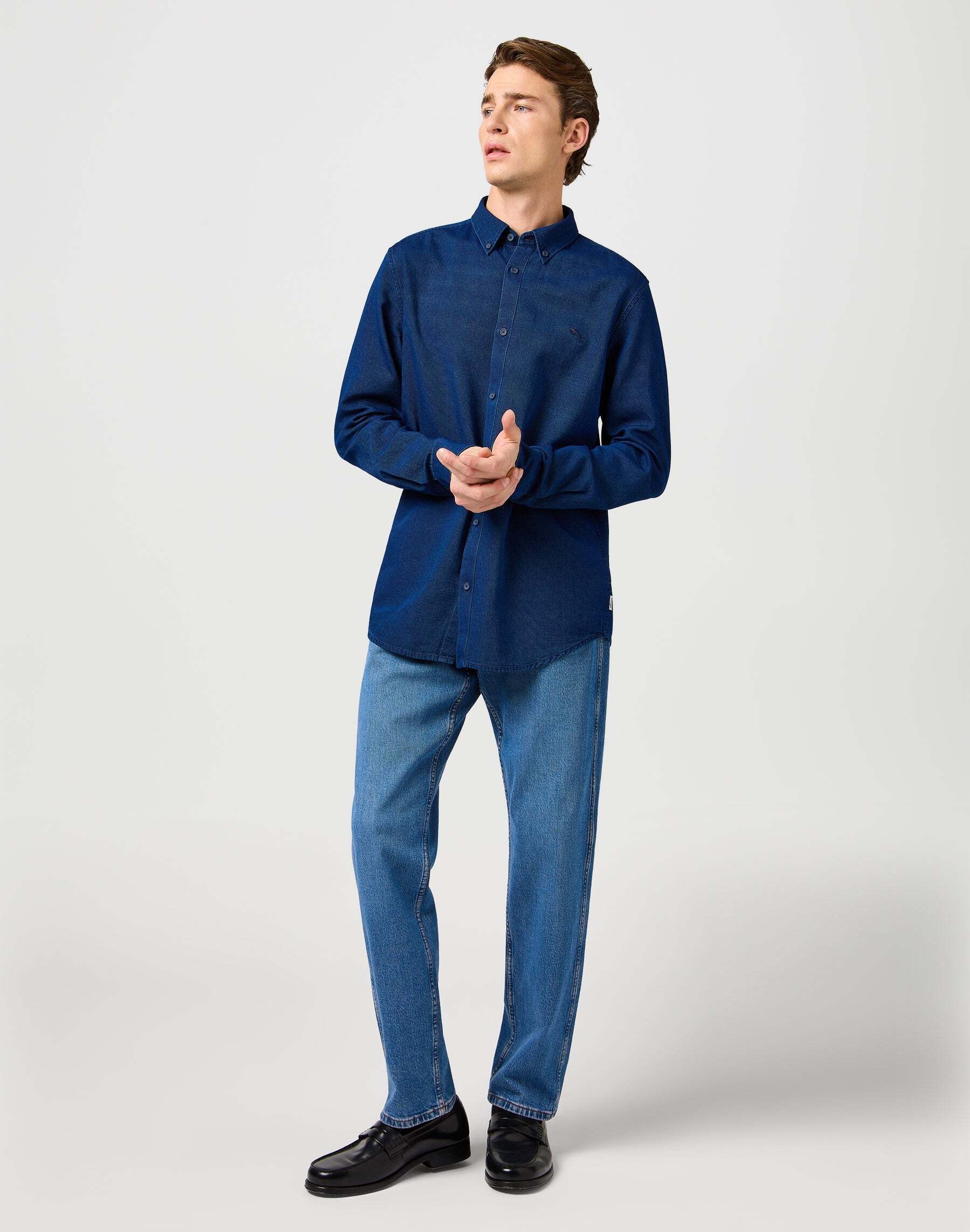 Wrangler Langarmhemd »Wrangler Langarmhemd Oxford Shirt«