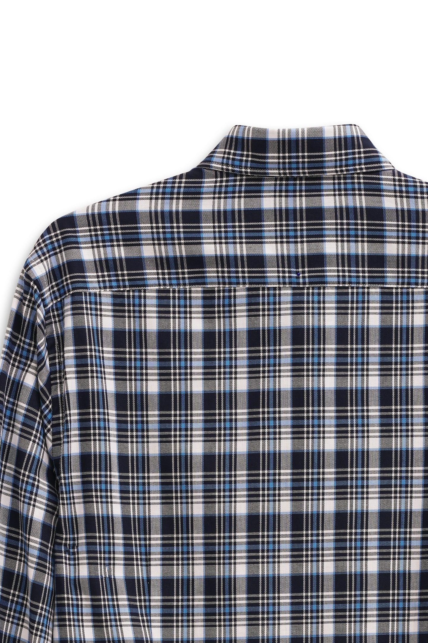 bugatti Chemise à manches longues »Modern Fit« kariert mit Brusttasche & Easy-Care