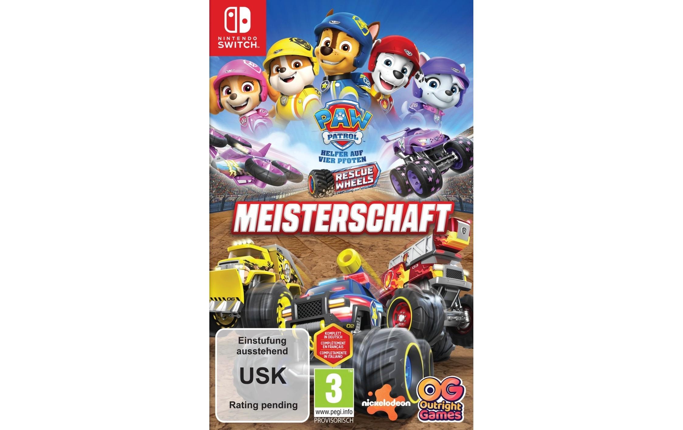 Image of BANDAI NAMCO Spielesoftware "Namco PAW Patrol Rescue Wheel: Meisterschaft" Nintendo Switch