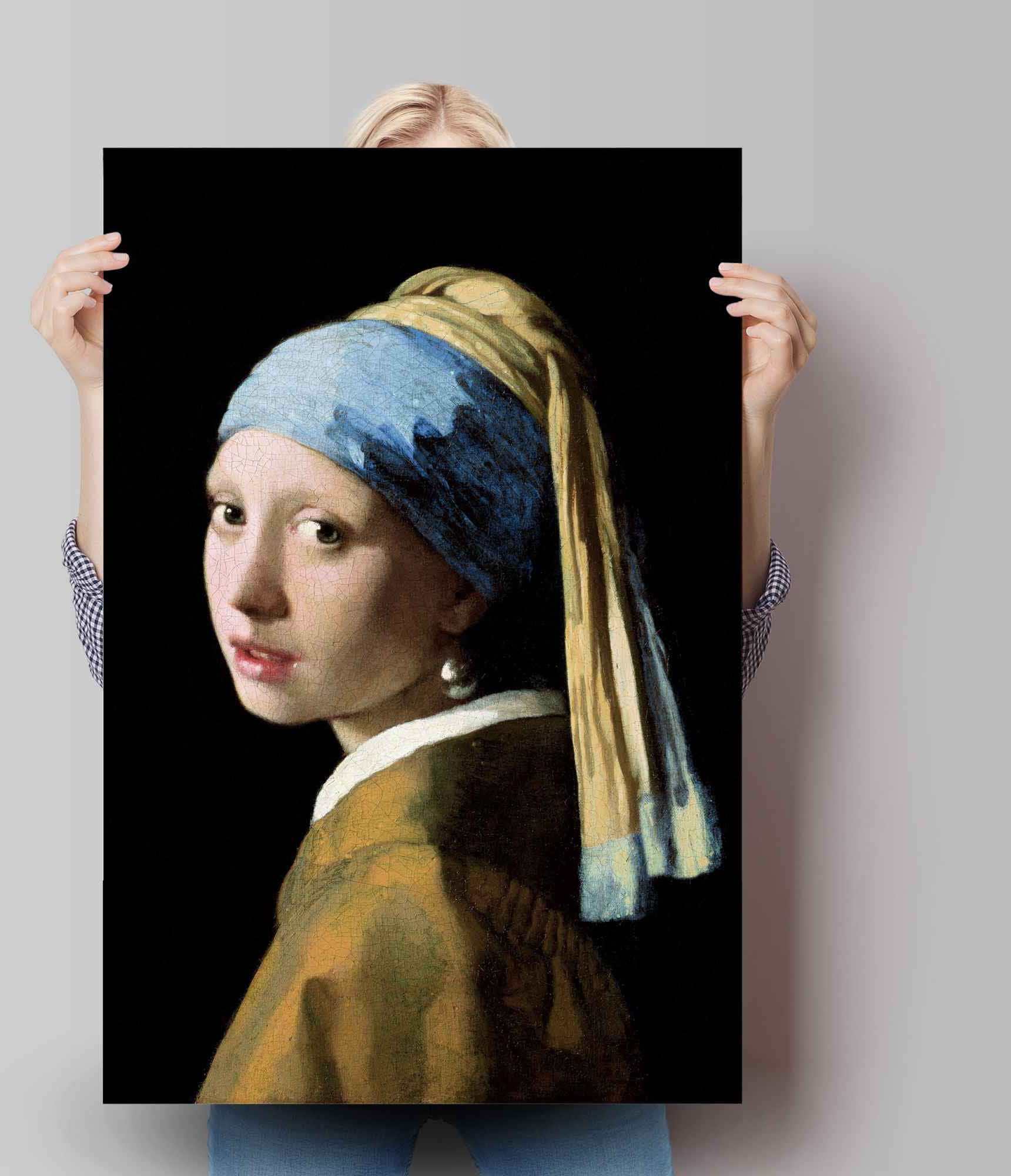 Reinders! Poster »Poster Das Mädchen dem Vermeer«, Perlenohrgehänge mit Menschen, St.) Jan (1 maintenant