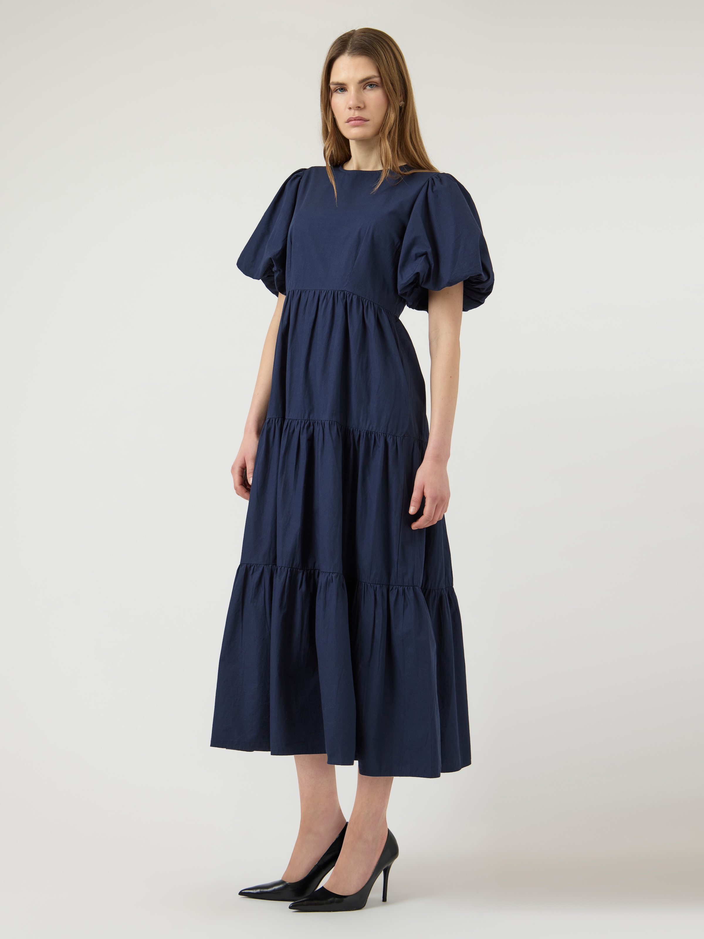 Y.A.S Robe midi »YASCOLEA SS ANKLE DRESS S. NOOS« robe d'été, coton, longueur cheville