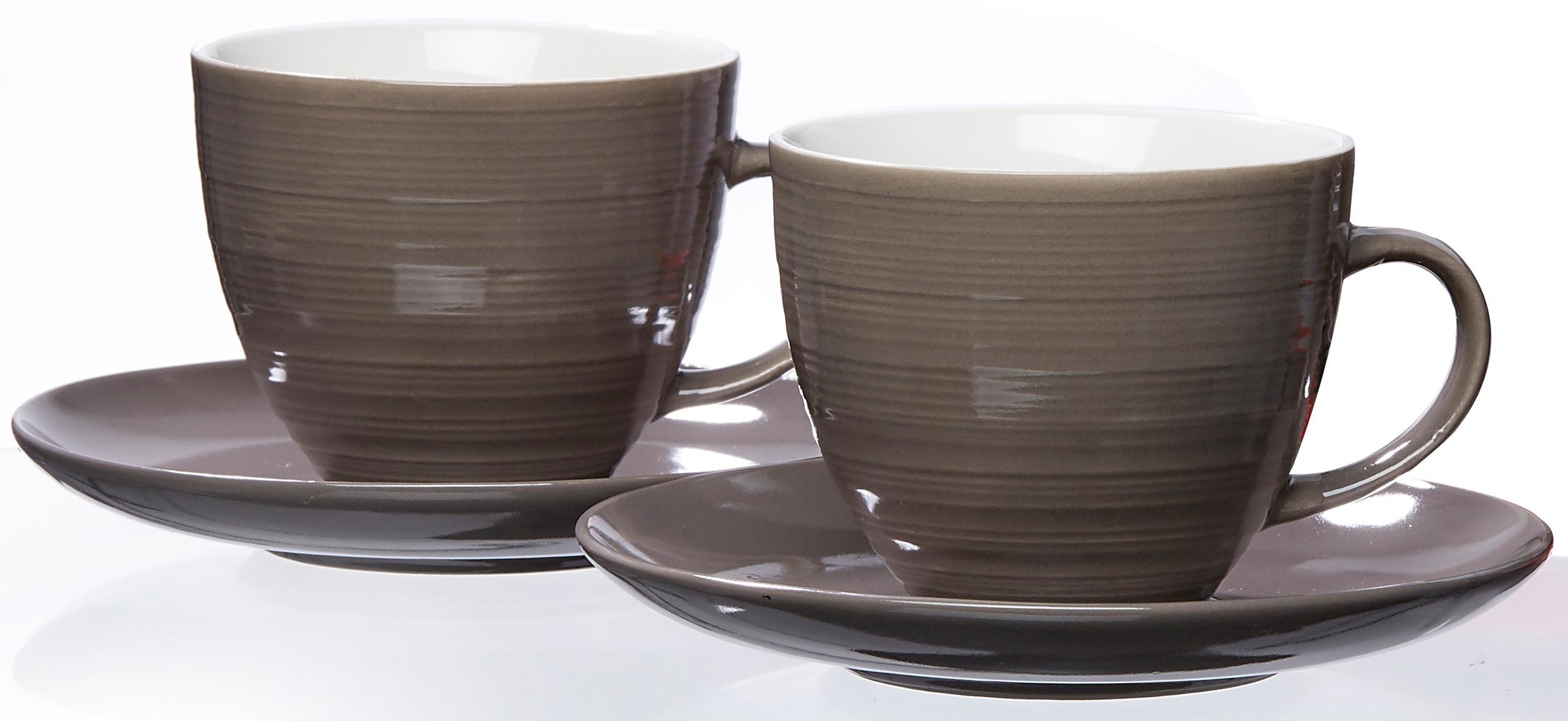 Image of Ritzenhoff & Breker Cappuccinotasse »Suomi«, (Set, 4 tlg., 2 Cappuccinotassen), (2 Tassen, 2 Untertassen) bei Ackermann Versand Schweiz