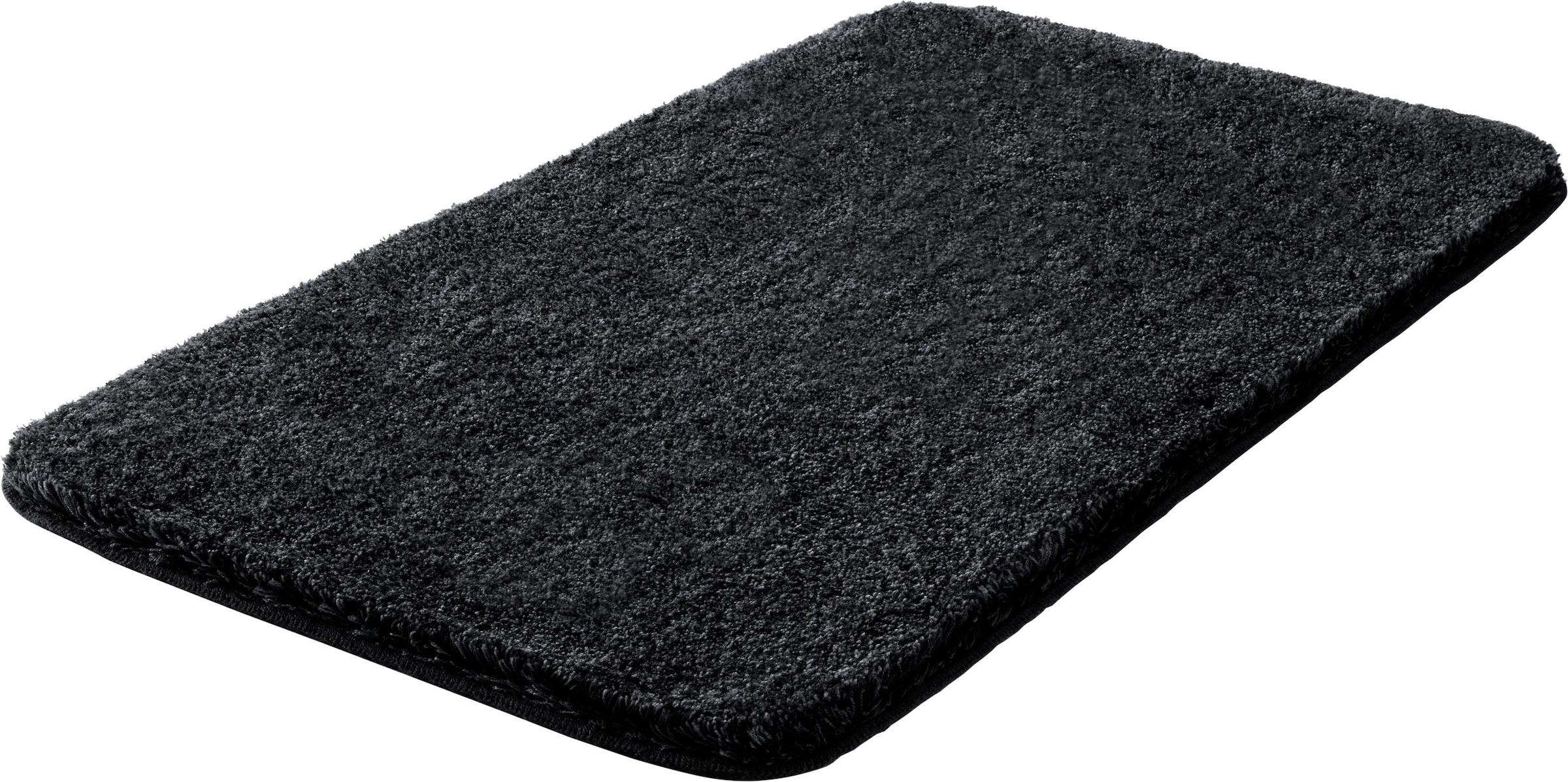 Grund Tapis de bain »Melange« Höhe 27 mm revêtement antidérapant compatible chauffage au sol velours particulièrement dense