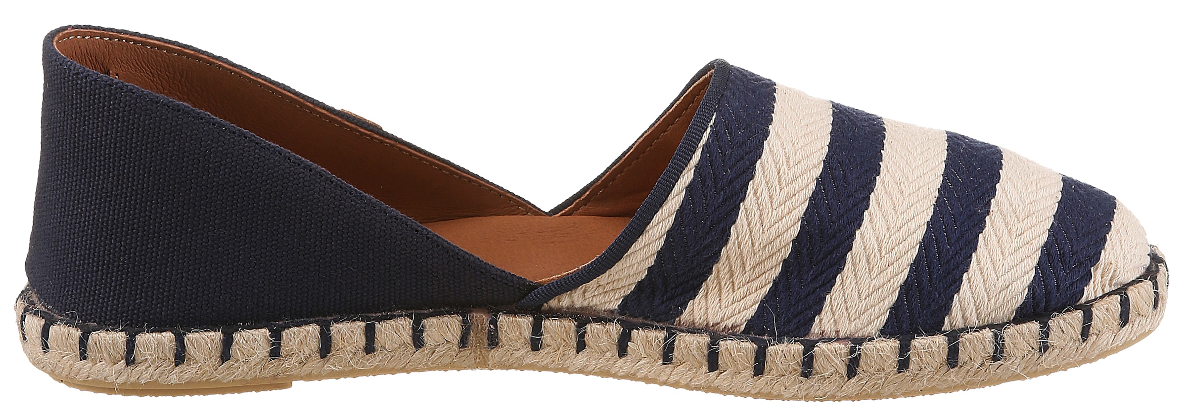 VERBENAS Espadrille »CARMEN«  mocassin, chaussure d'été, chaussure de vacances au look marin