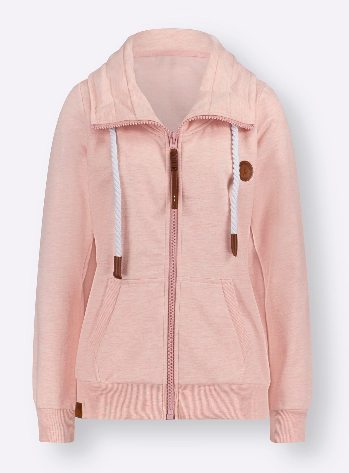 Casual Looks Shirtjacke »Sweatjacke«, (1 tlg.)