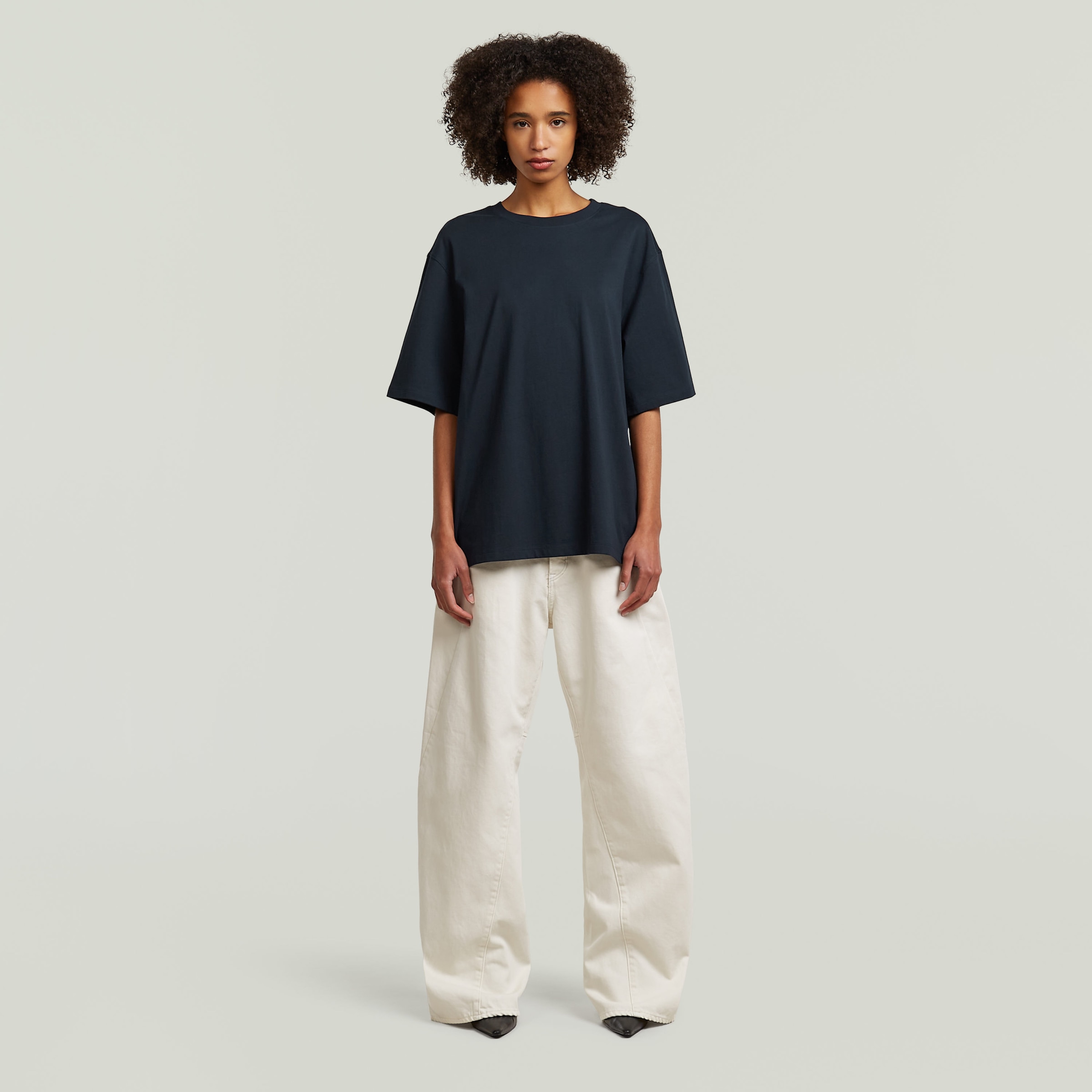 G-STAR T-Shirt »Relaxed Wmn« Oversize mit Rundhalsform