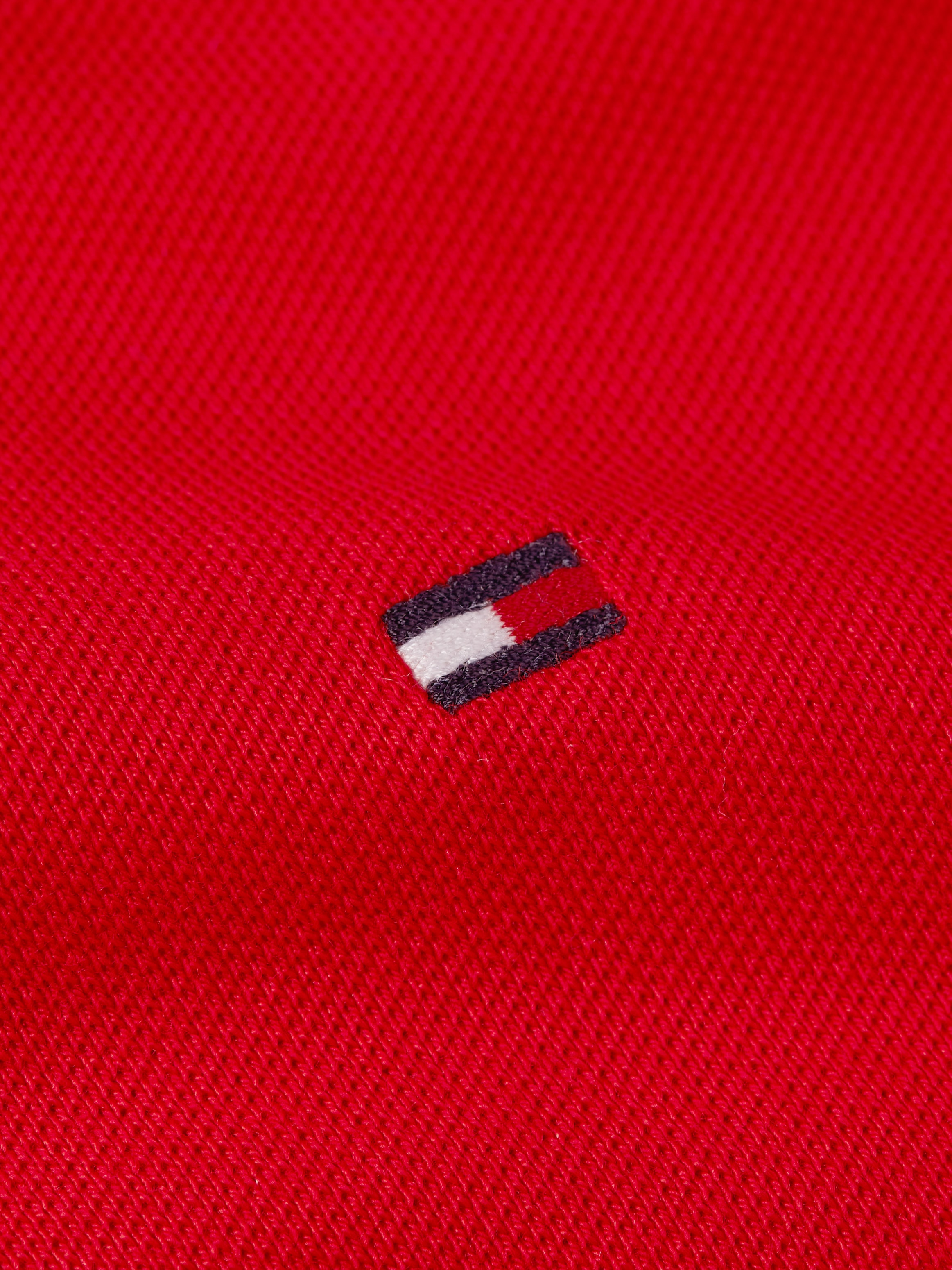 Tommy Hilfiger Poloshirt »REG STRIPE SLV POLO CAP SLEEVE«, mit kontrastfarbenen Einsätzen