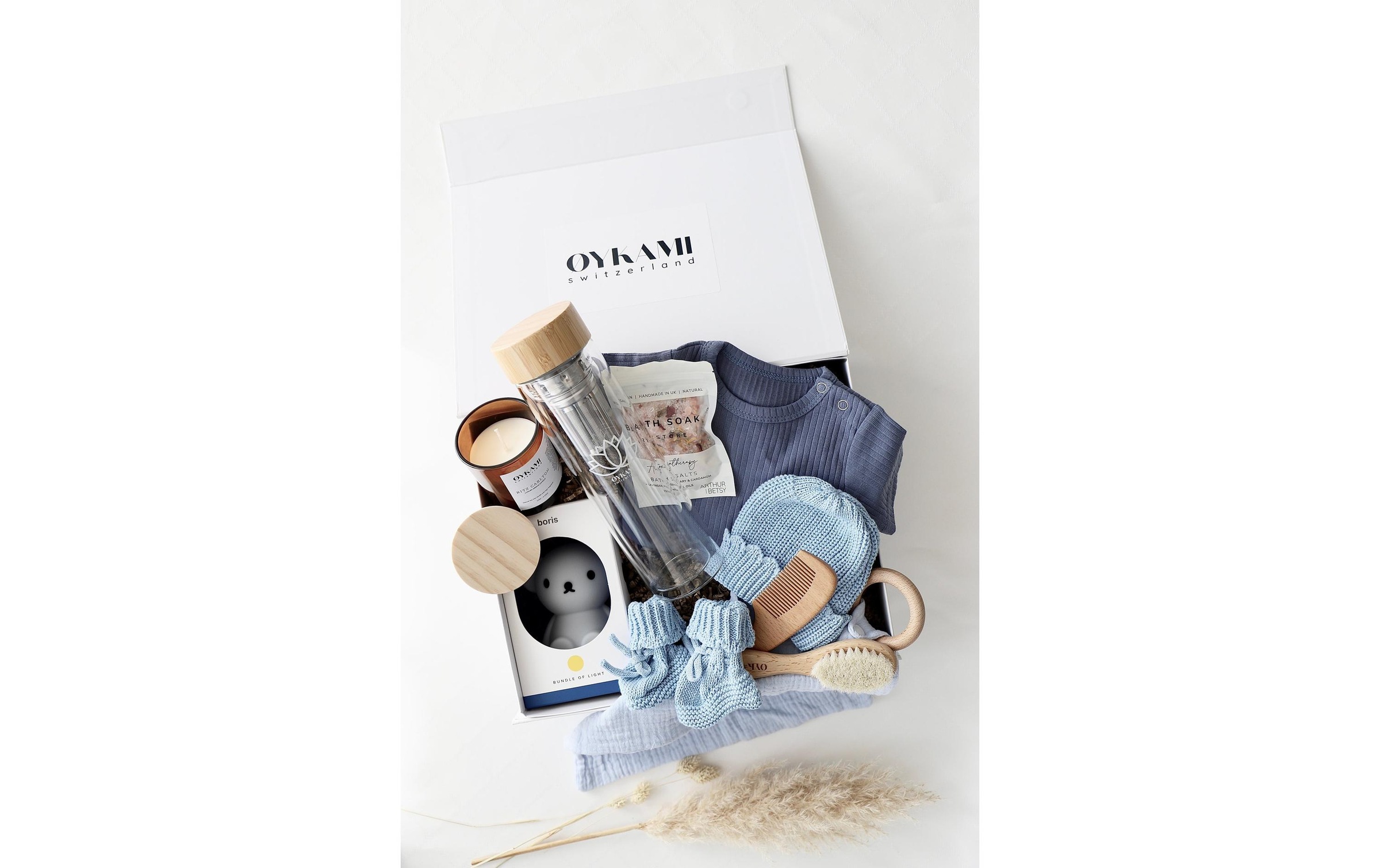   Neugeborenen-Geschenkset »Oykami Teeflasche Lugano«