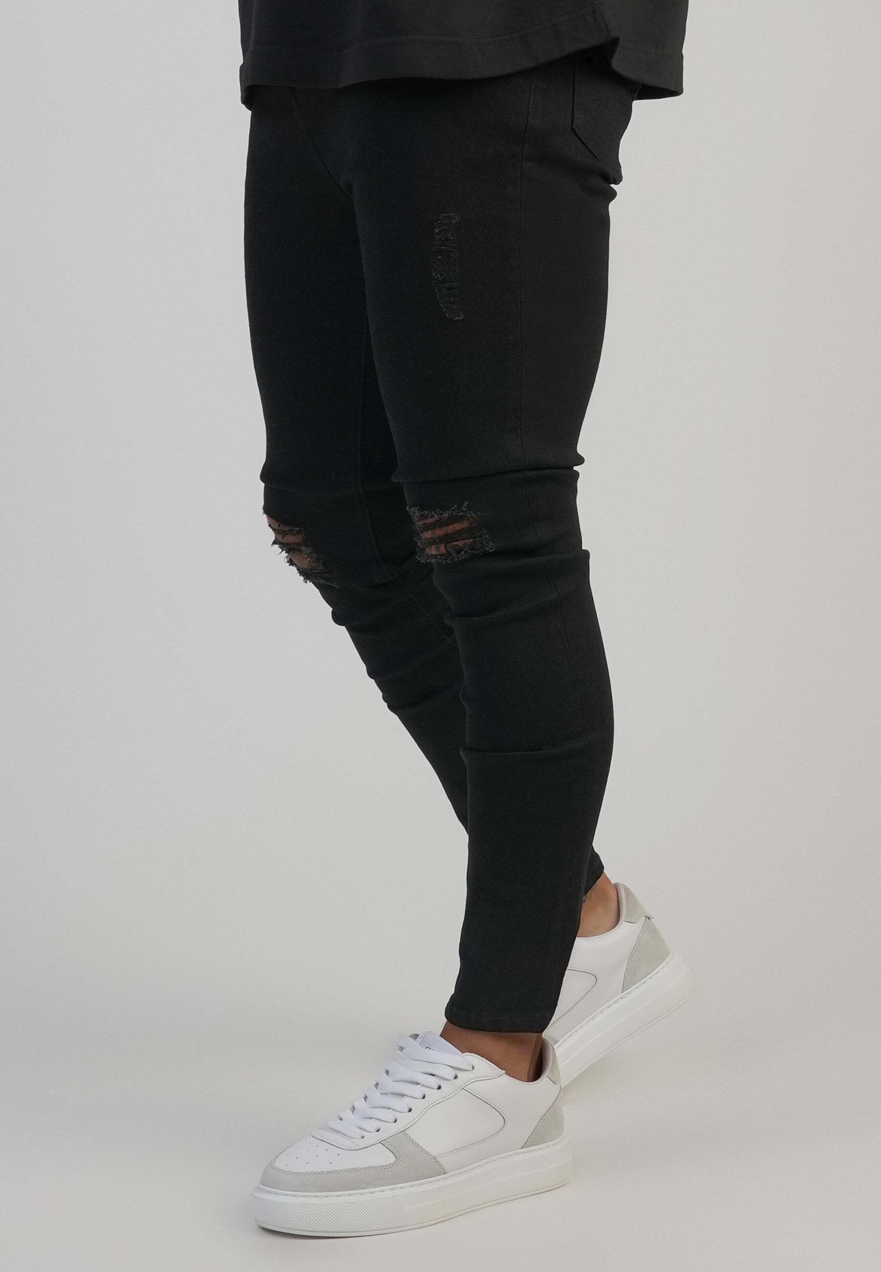 Image of Siksilk Skinny-fit-Jeans "Siksilk Jeans Distressed Skinny Jeans"