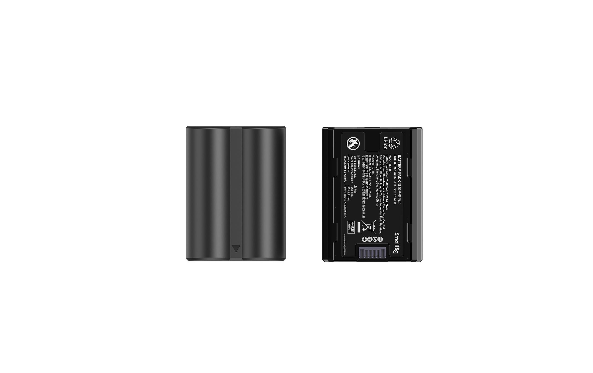 Kamera-Akku »Smallrig NP-W235 Akku und Charger Kit«
