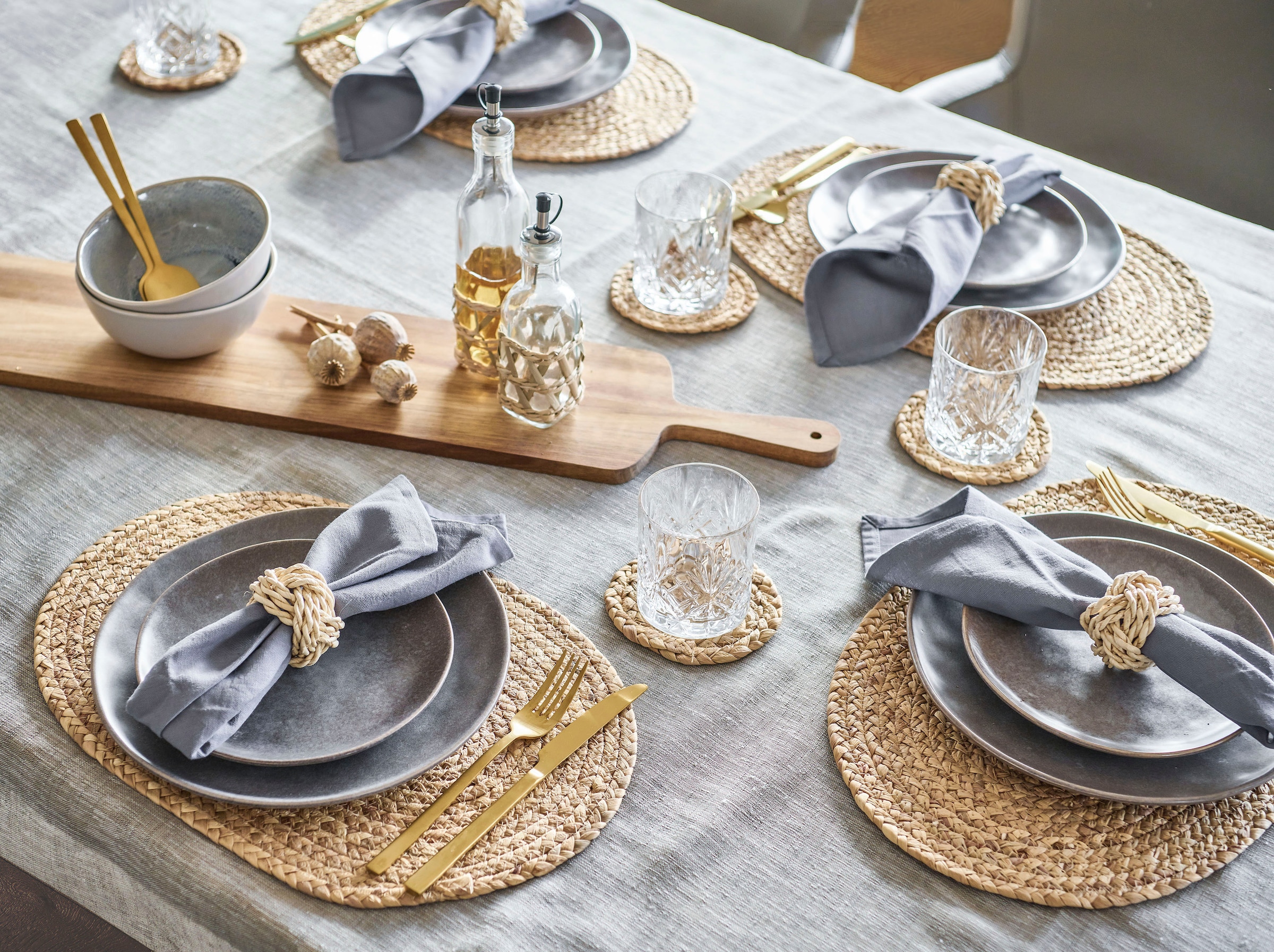 Zeller Present Servierbrett stilvoll