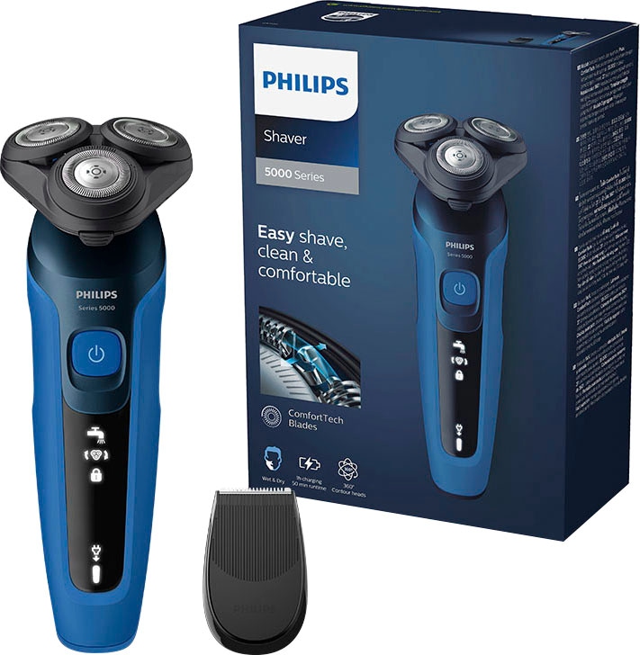 Image of Philips Elektrorasierer "Shaver Series 5000 S5466/17" 1 Stk. Aufsätze SmartClick-Präzisionstrimmer