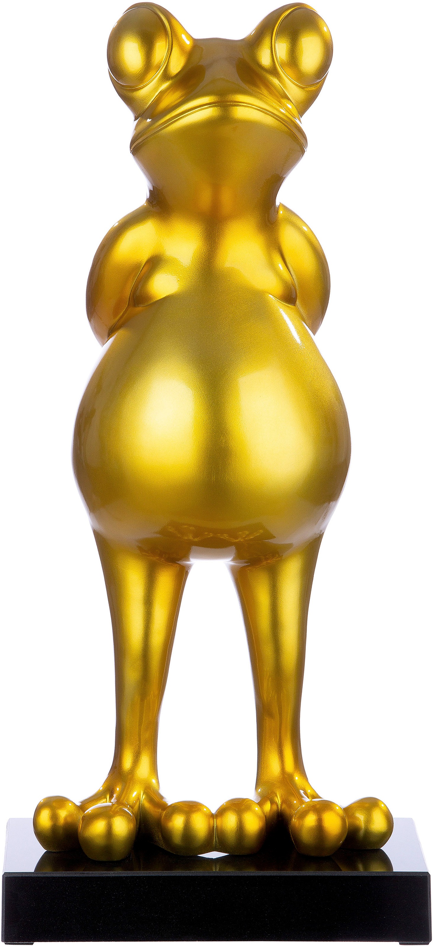 Image of Casablanca by Gilde Tierfigur "Skulptur Frosch gold"