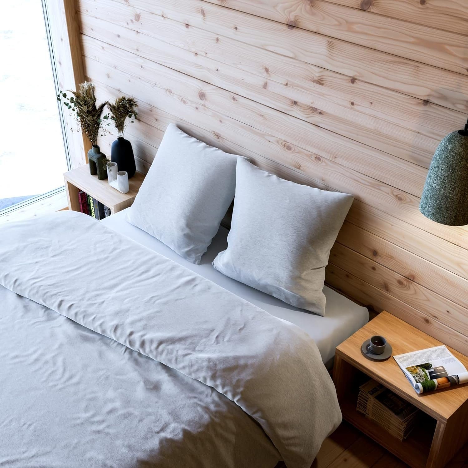 Wolkenfeld Bettwäsche »Wolkenfeld Flanell Winterbettwäsche 135x200cm, 155x220cm & Übergrössen« 2 Stk. tlg. Flauschige Flanell Winterbettwäsche inkl Kissenbezüge 40x80 oder 80x80