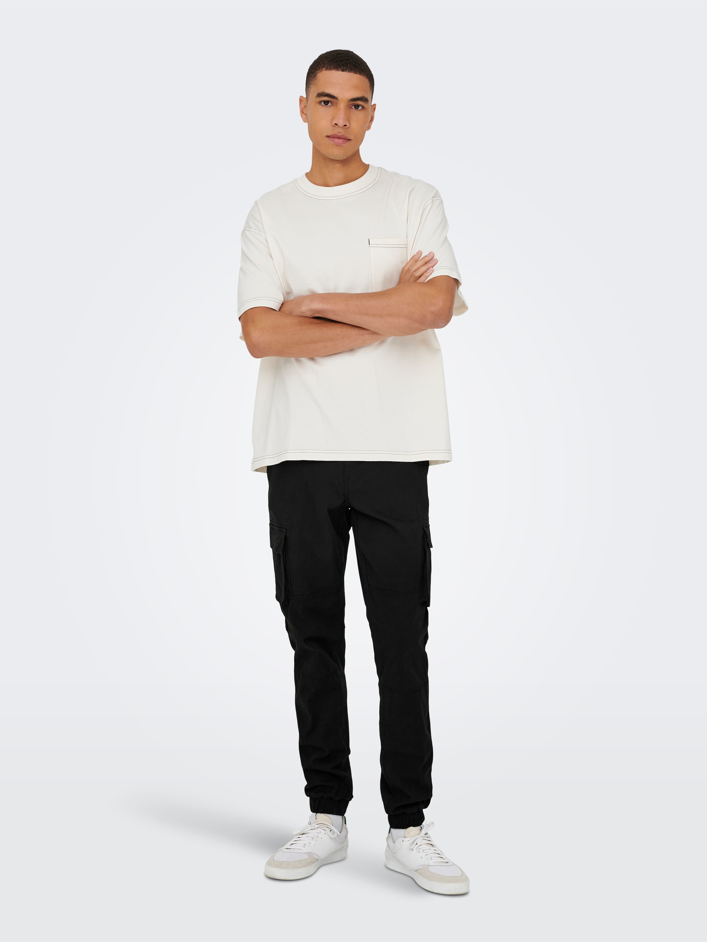 ONLY & SONS Cargohose »ONSCAM STAGE CARGO CUFF LIFE 6687 NOOS«