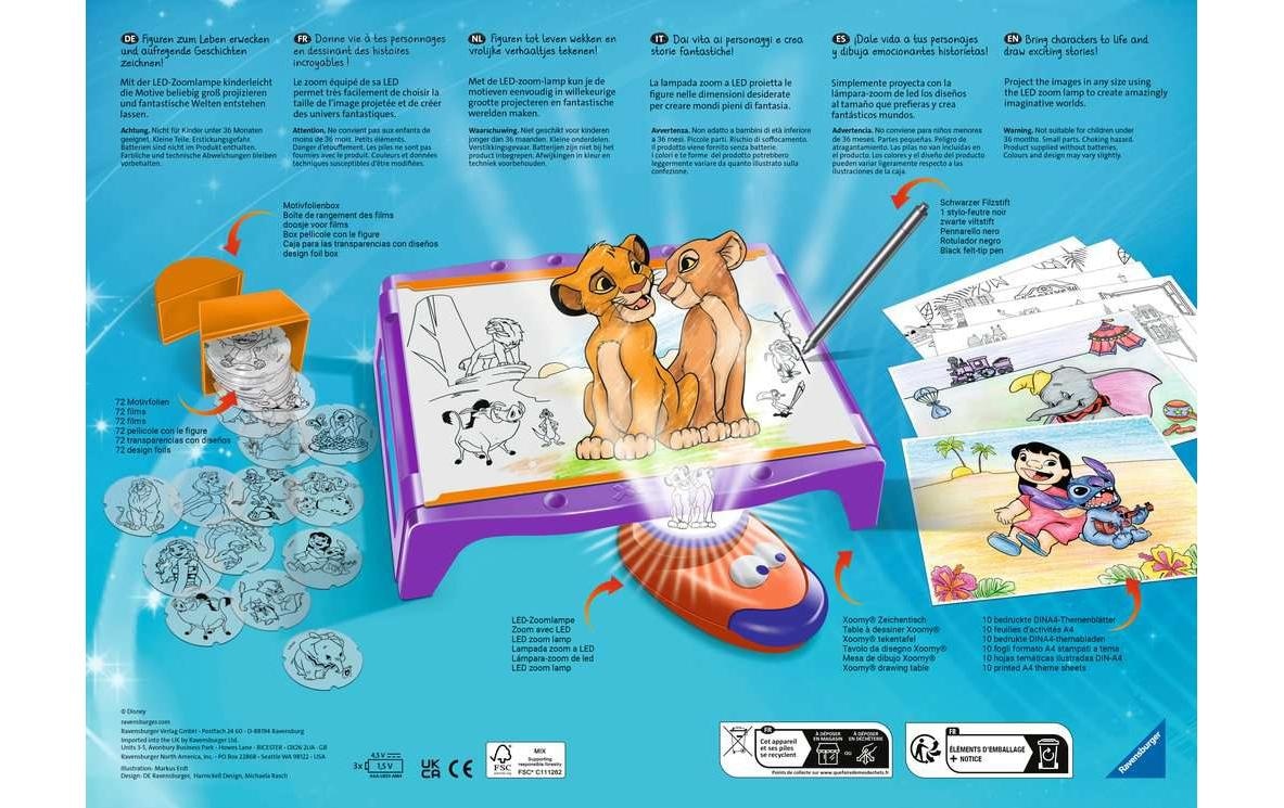 Ravensburger Malen nach Zahlen »XOOMY Maxi Disney«