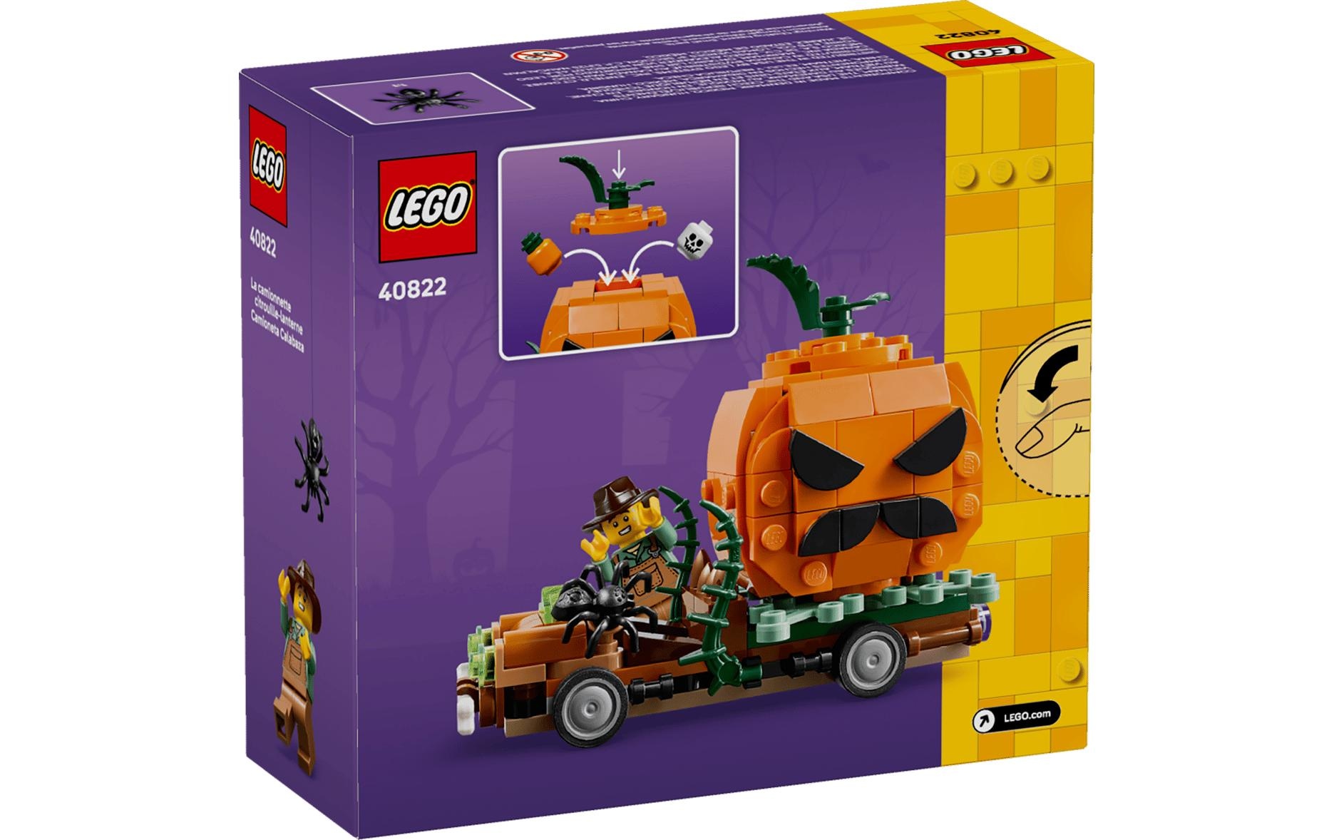 LEGO® Pions de construction »Pickup mit Halloweenkürbis (40822), LEGO LEGO Iconic« fabriqué en Europe