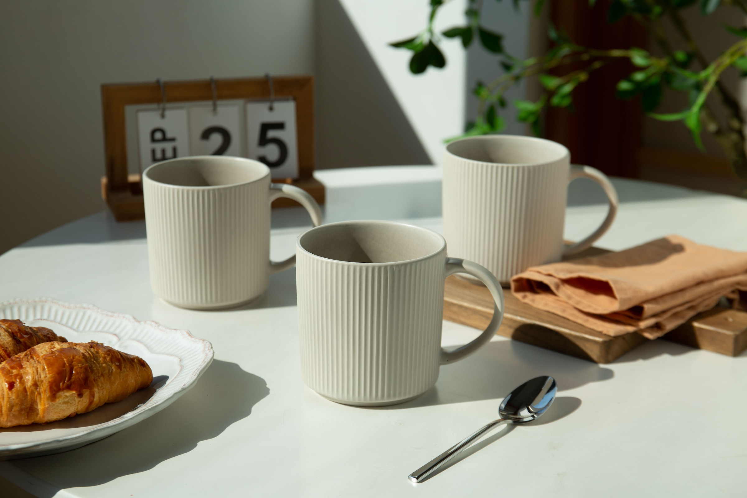 GOODproduct Becher »Kaffeebecher Ylvii, 6er Set« spülmaschinenfest und mikrowellengeeignet, 460 ml